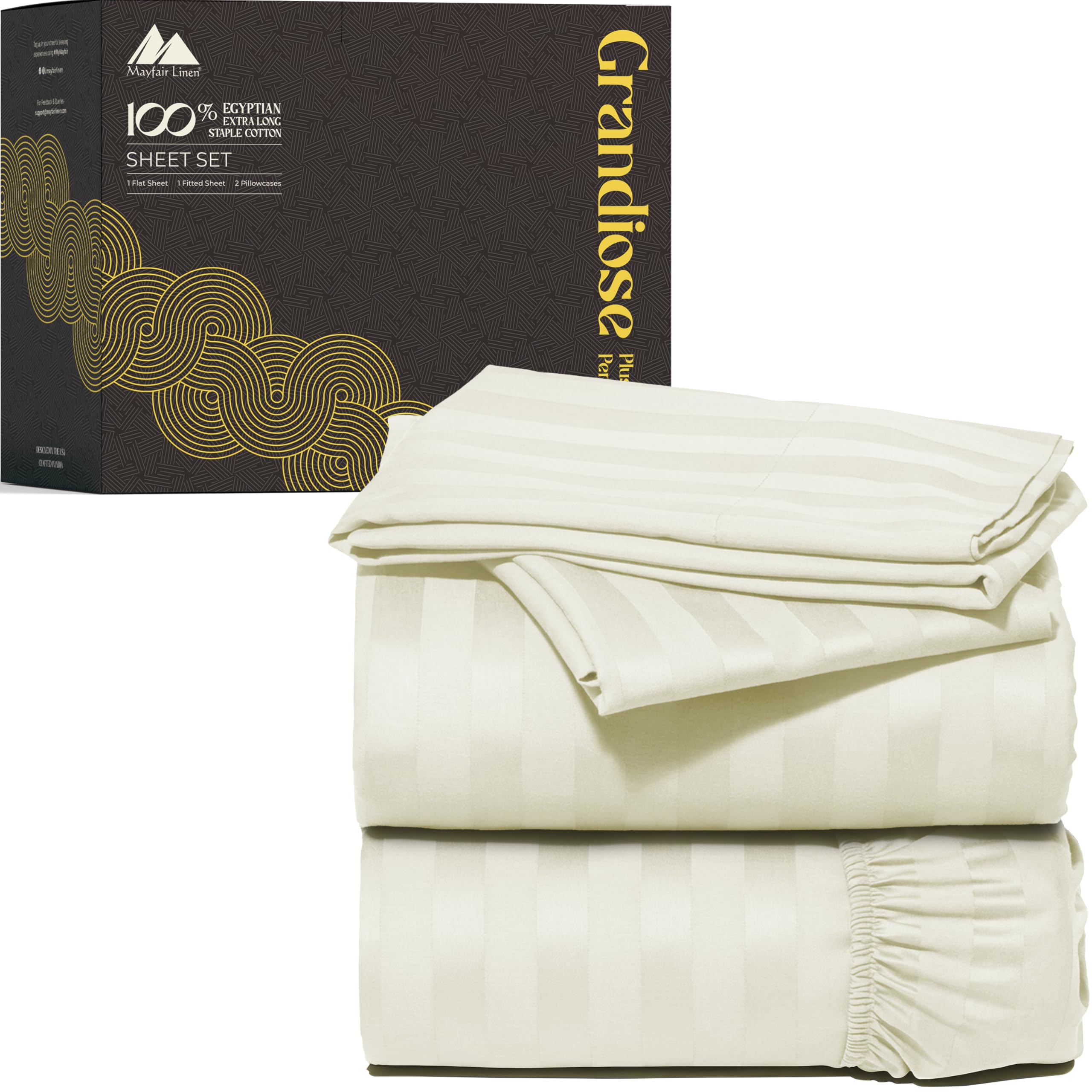 Mayfair Linen 1000 Thread Count Cotton Sheet Set - Parent
