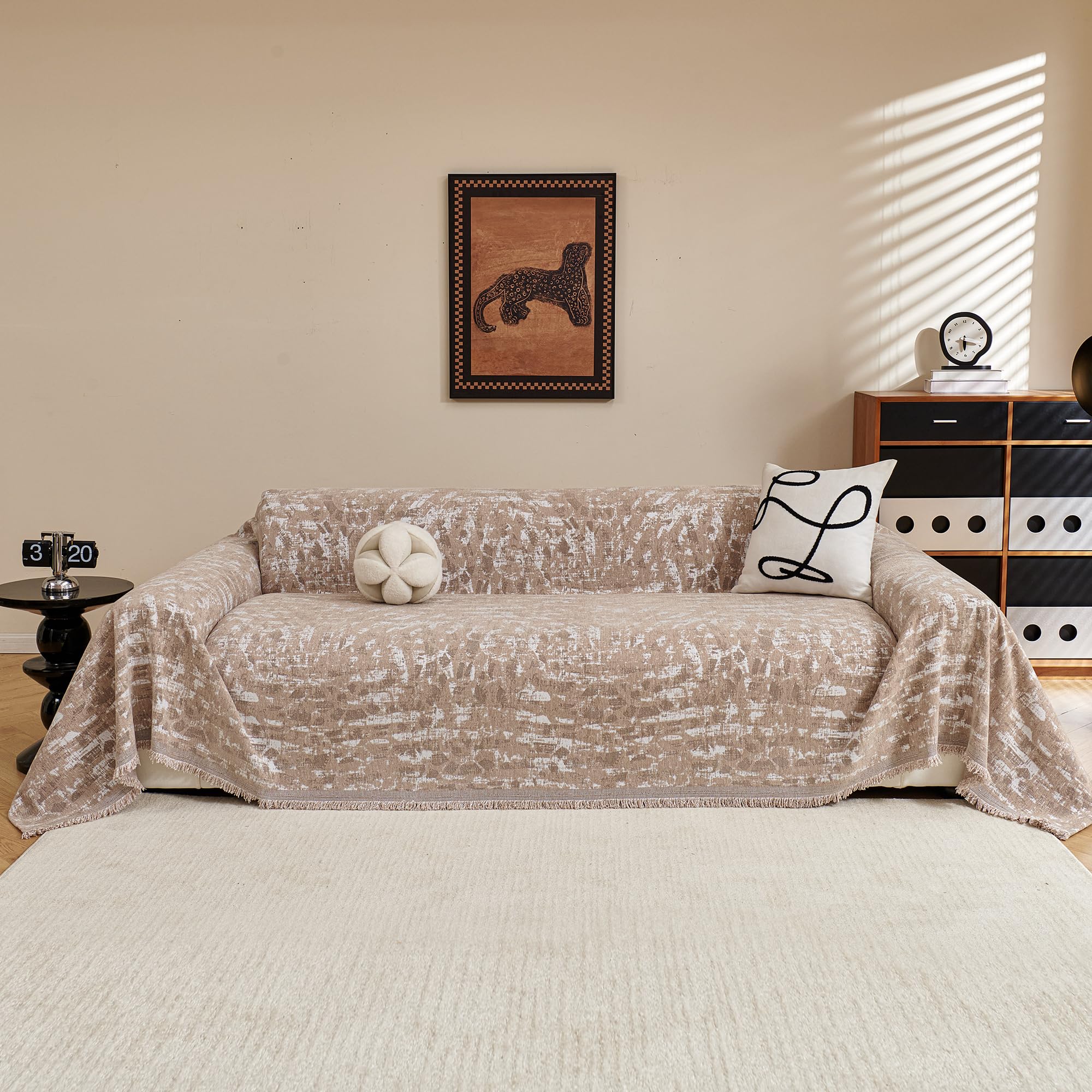 MYSKY HOME Chenille Sofa Cover