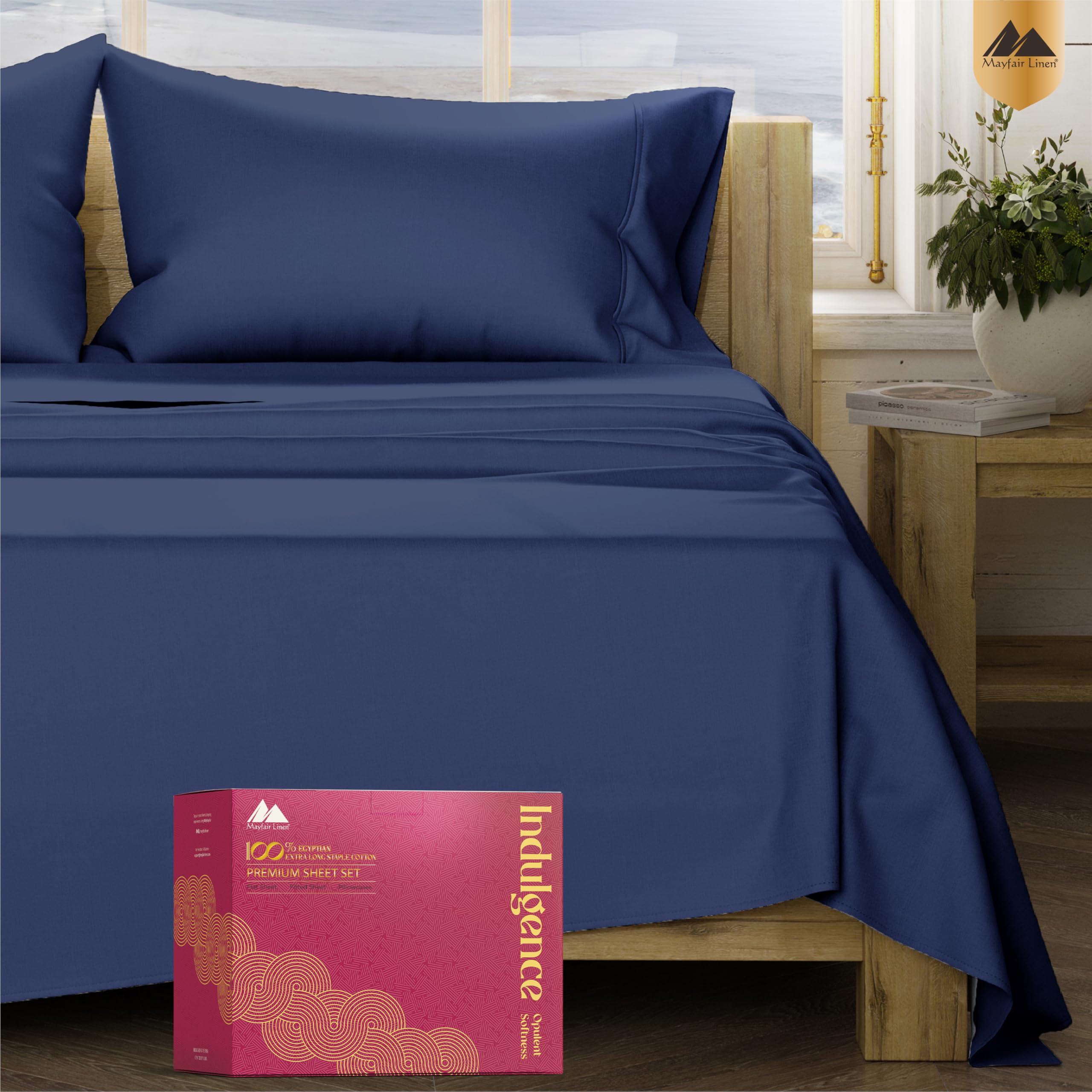 Mayfair Linen Egyptian Cotton Bed Sheets