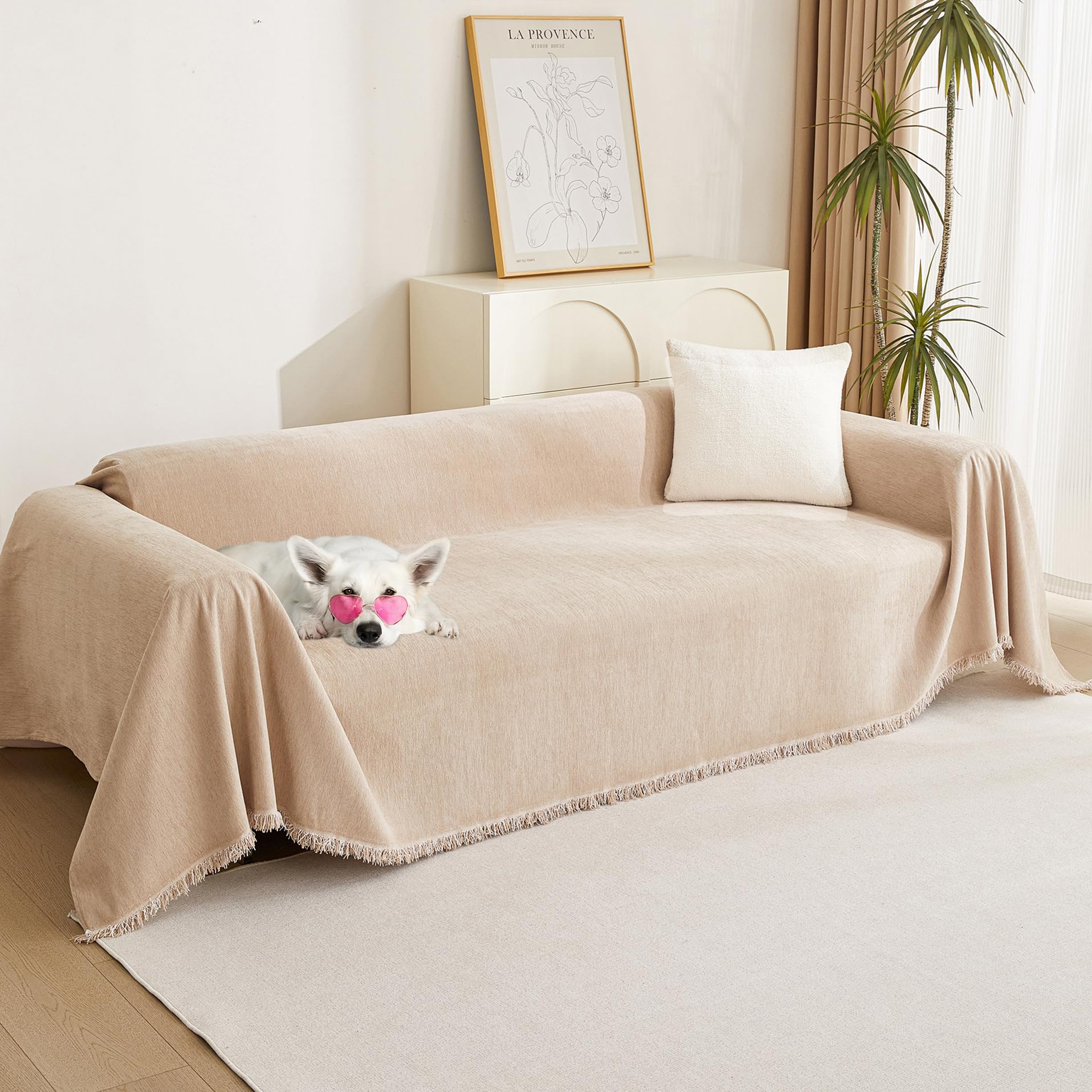 MYSKY HOME Chenille Sofa Cover