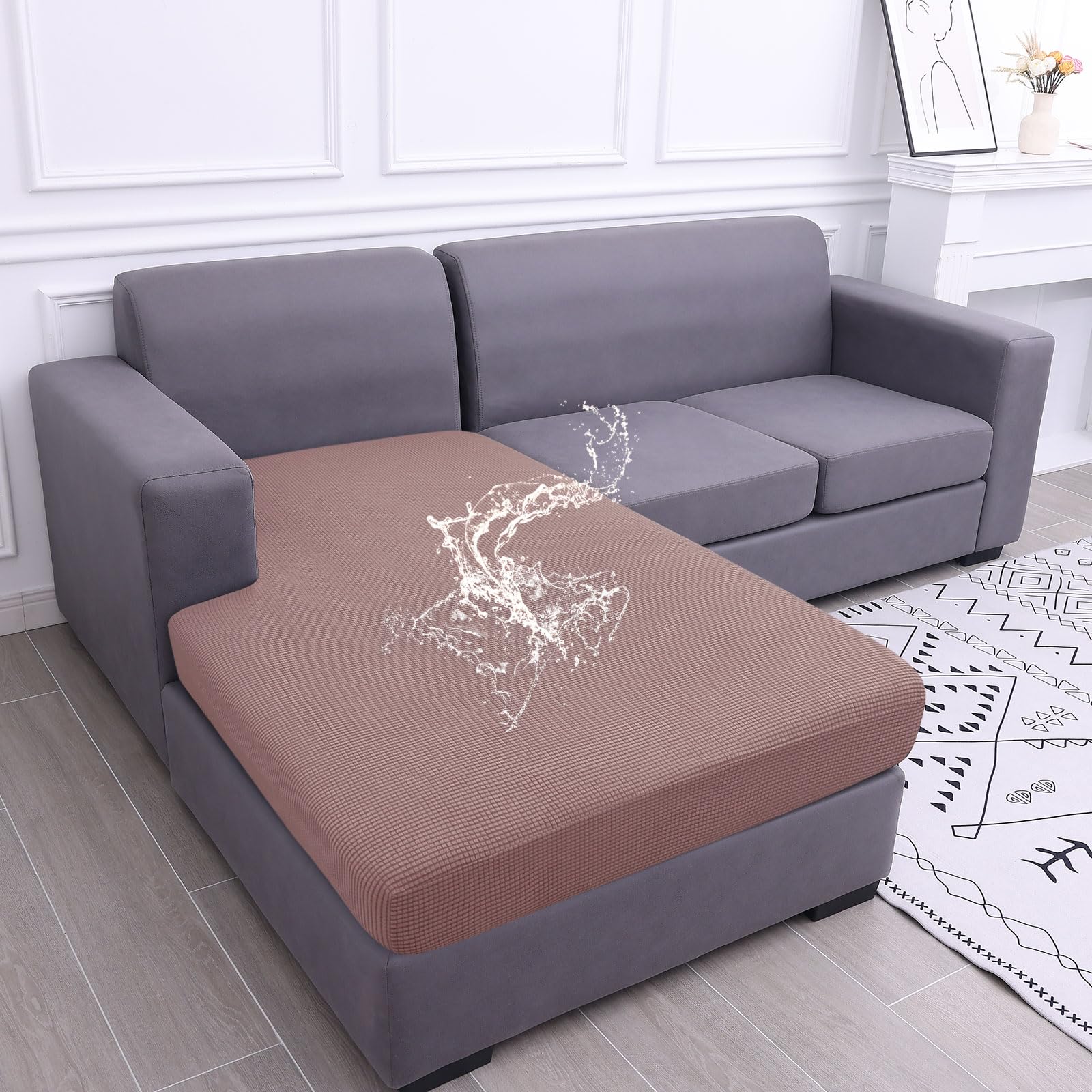 hyha Waterproof Couch Cushion Cover