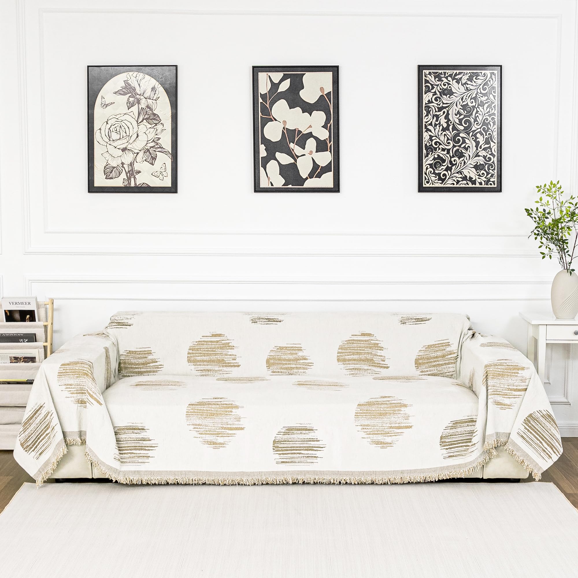 MEETSKY Chenille Sofa Cover