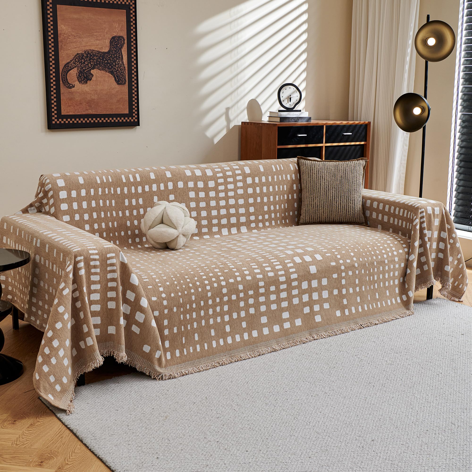 MEETSKY Chenille Sofa Cover