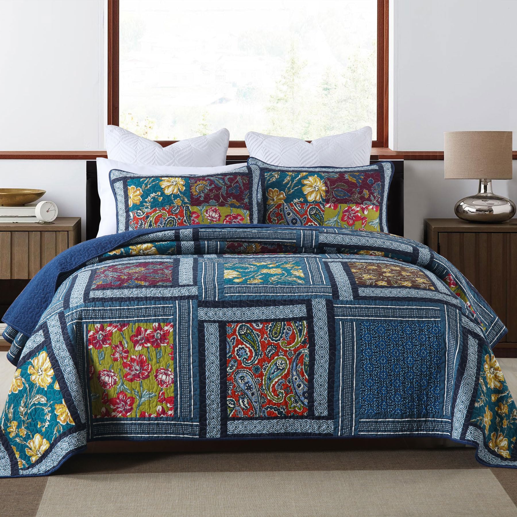 Secgo Cotton Quilt Set Queen