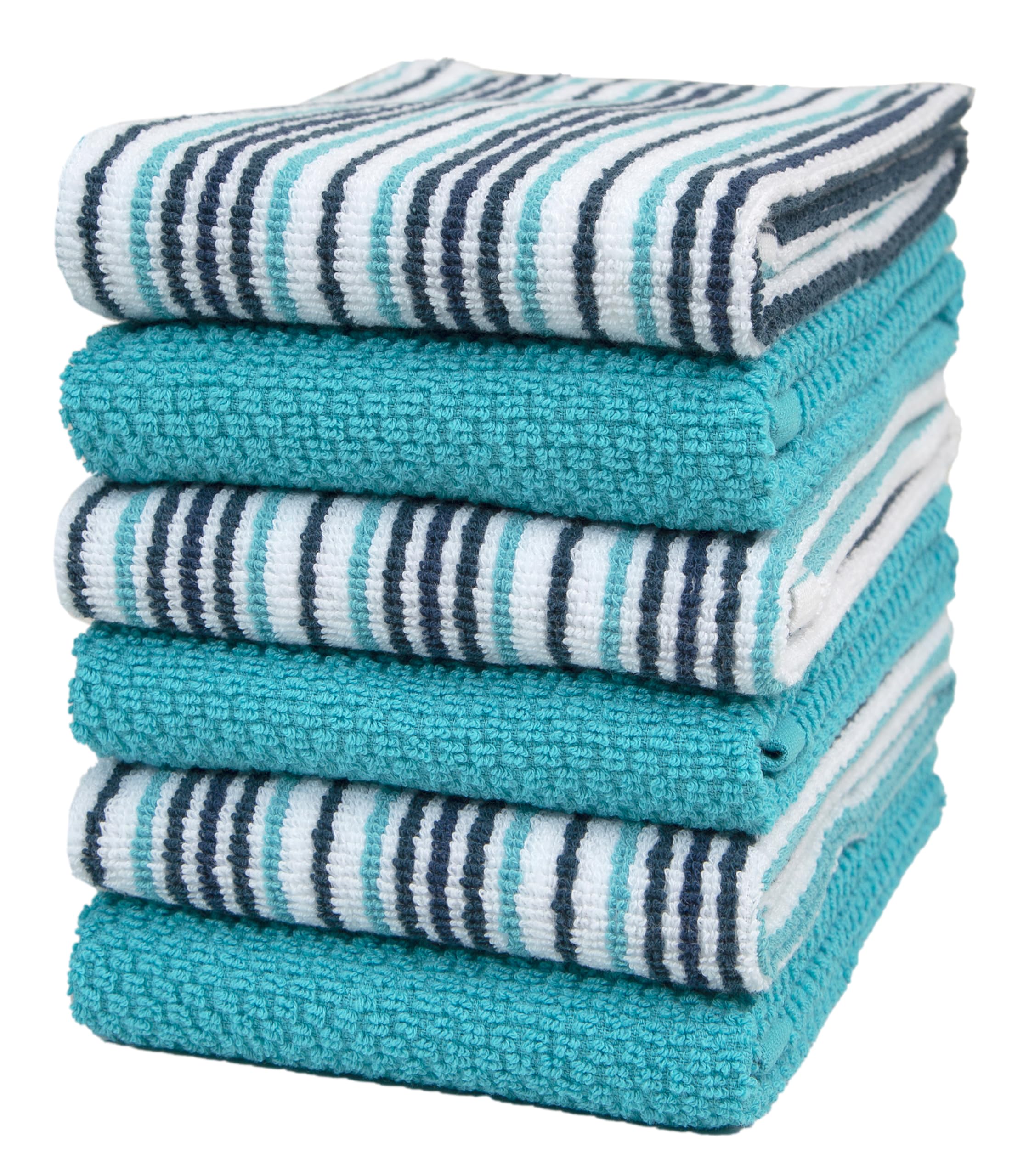Cotton Kitchen Towels Set of 6