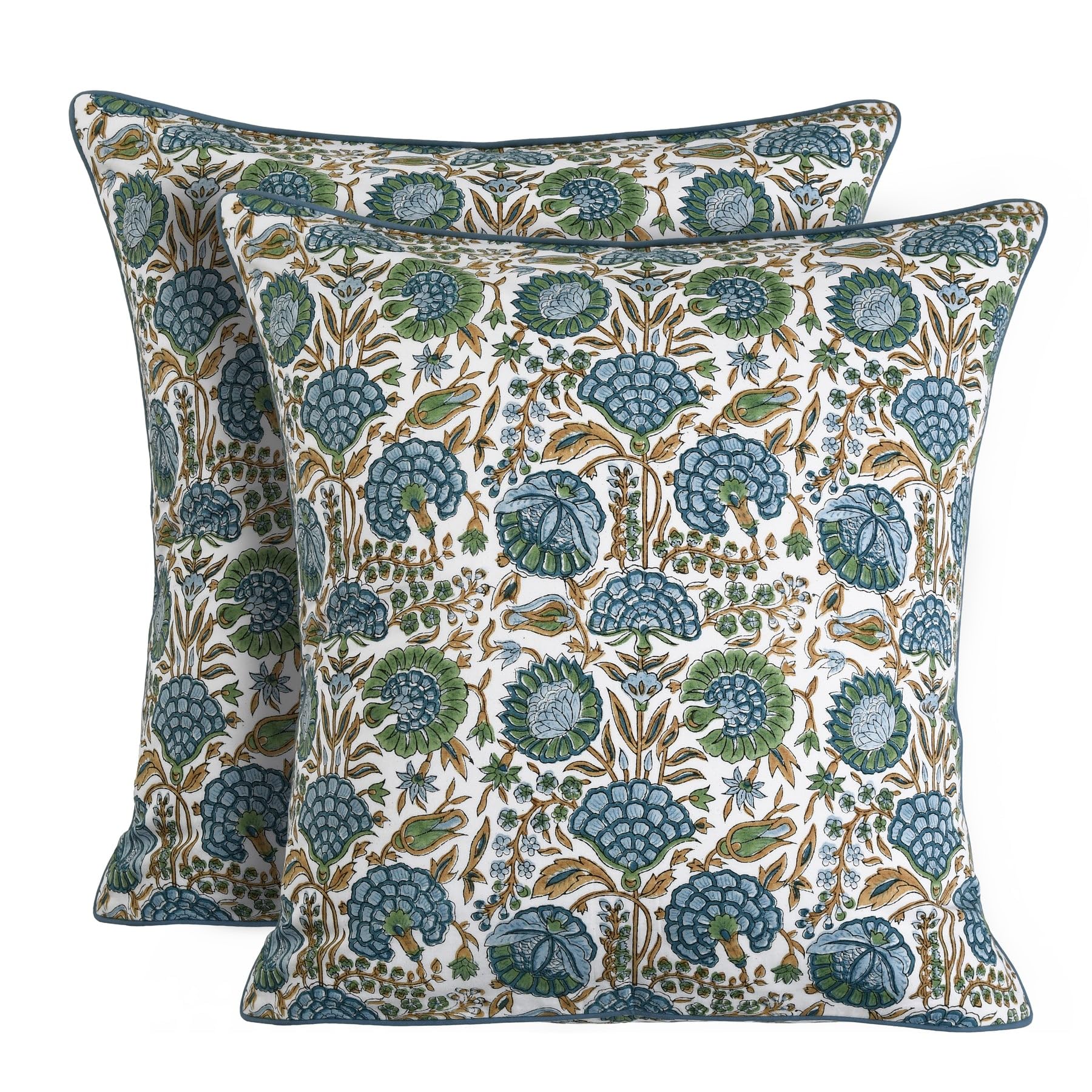Ridhi Block Print Pillow Cover