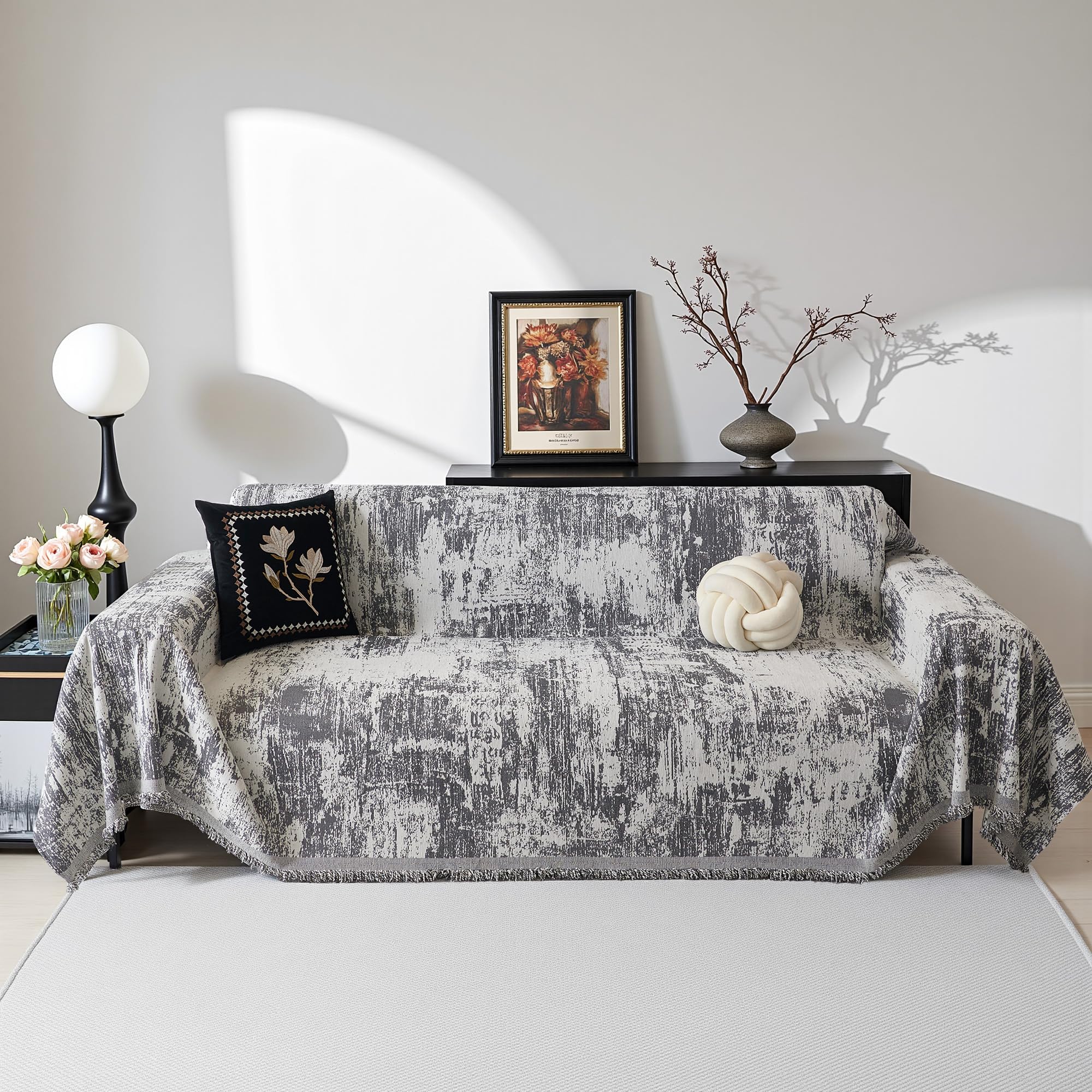 MEETSKY Chenille Sofa Cover
