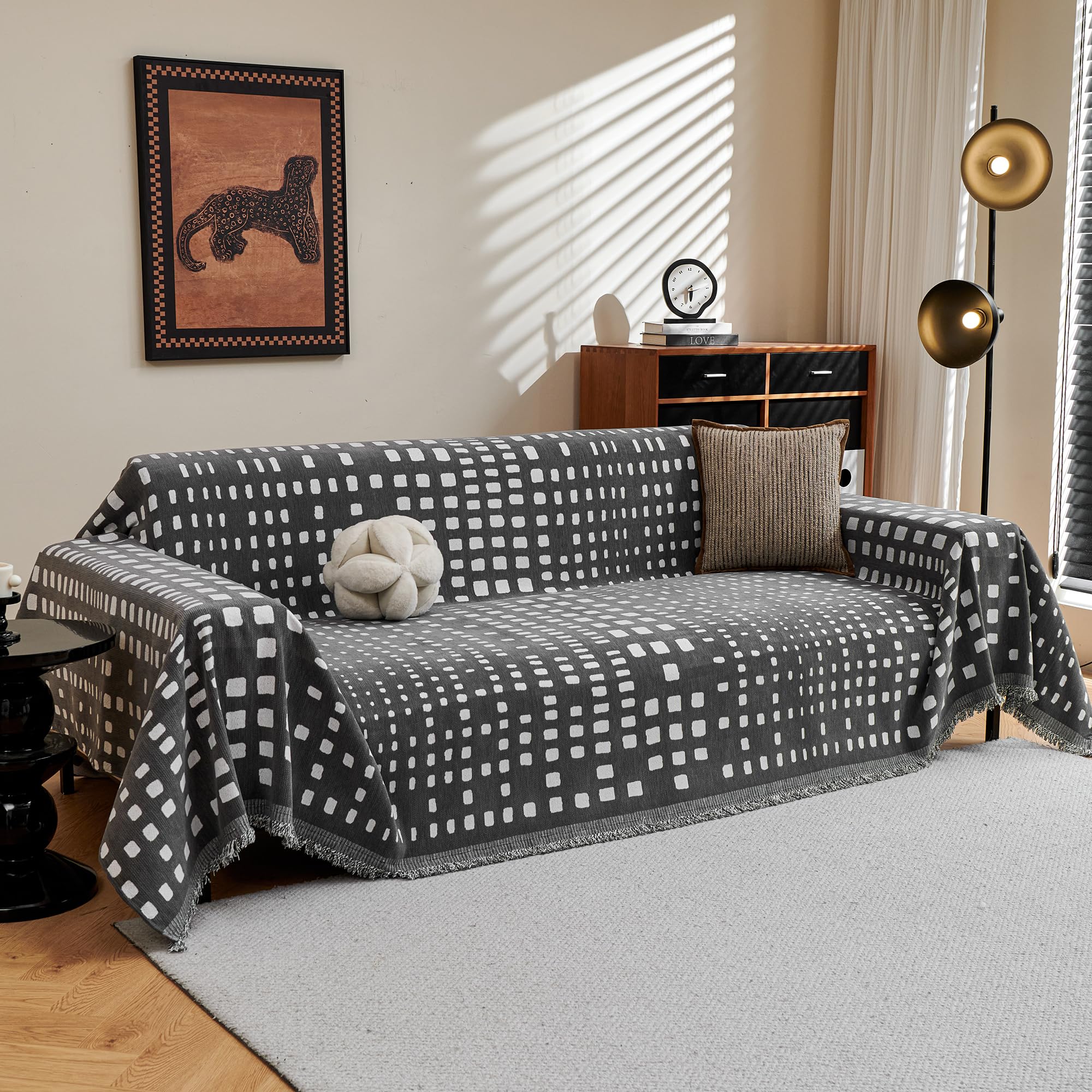 MEETSKY Chenille Sofa Cover