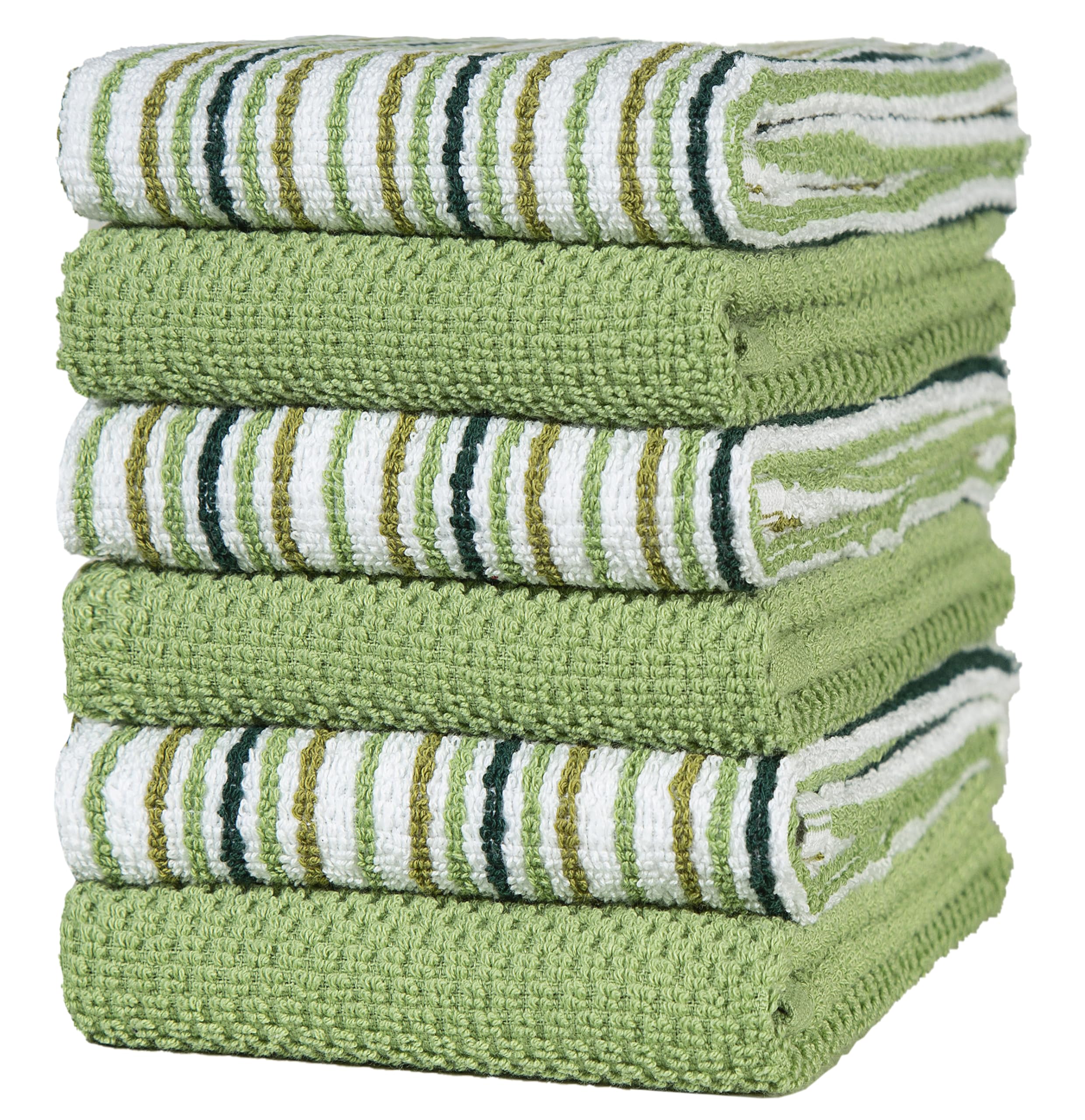 Cotton Kitchen Towels Set of 6