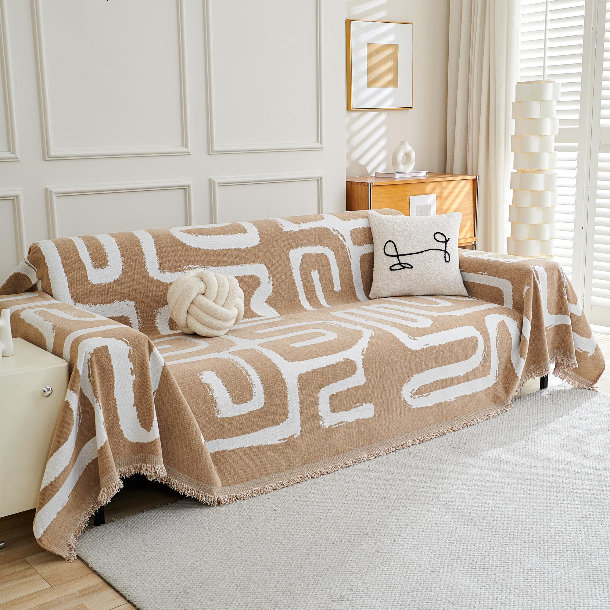 MEETSKY Chenille Sofa Cover