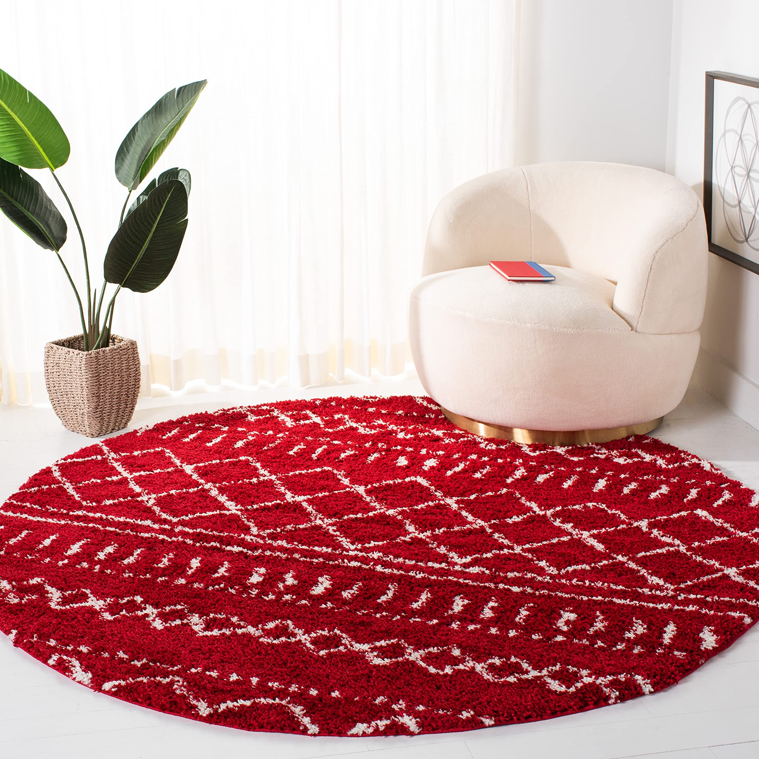 SAFAVIEH Arizona Shag Area Rug