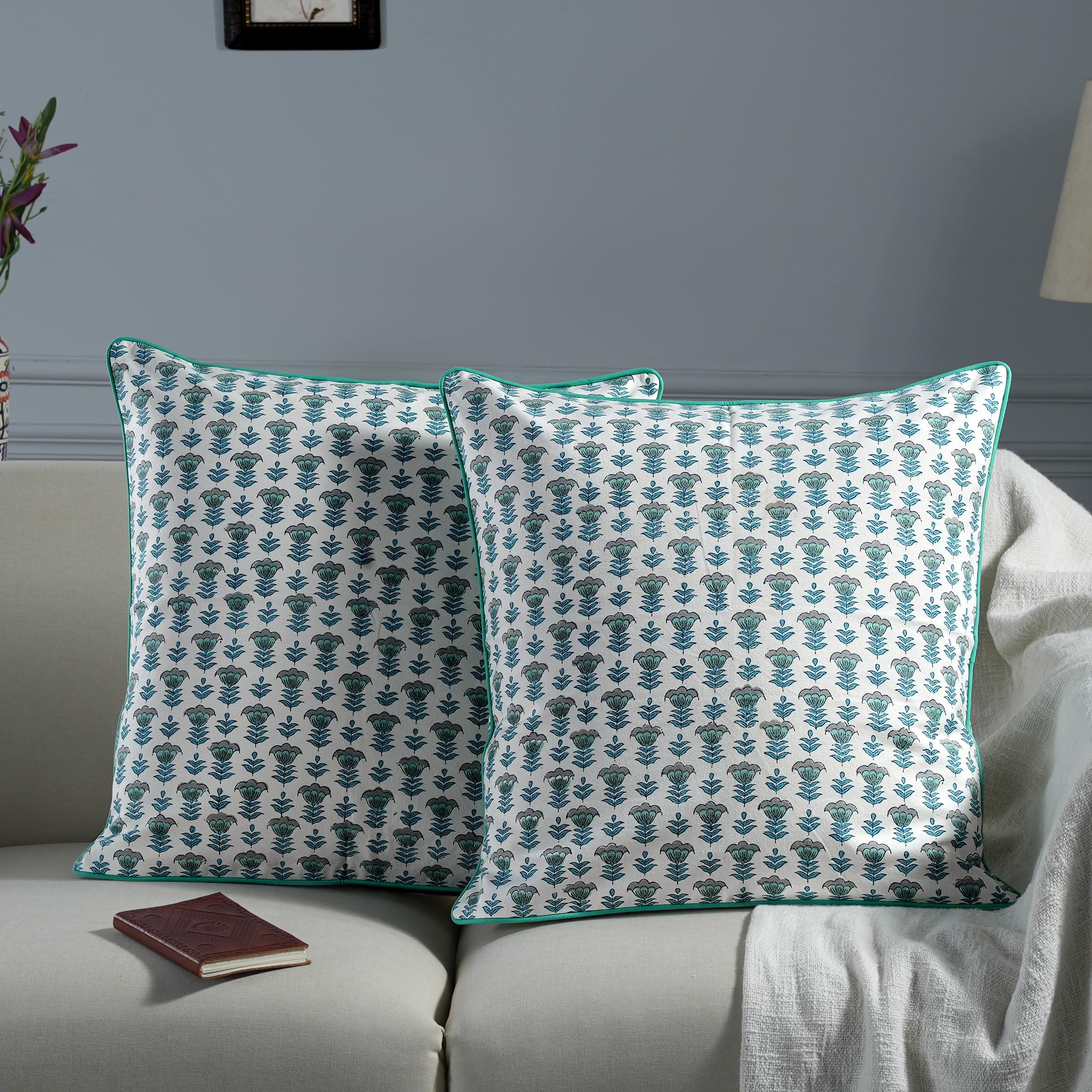 Ridhi Block Print Pillow Cover