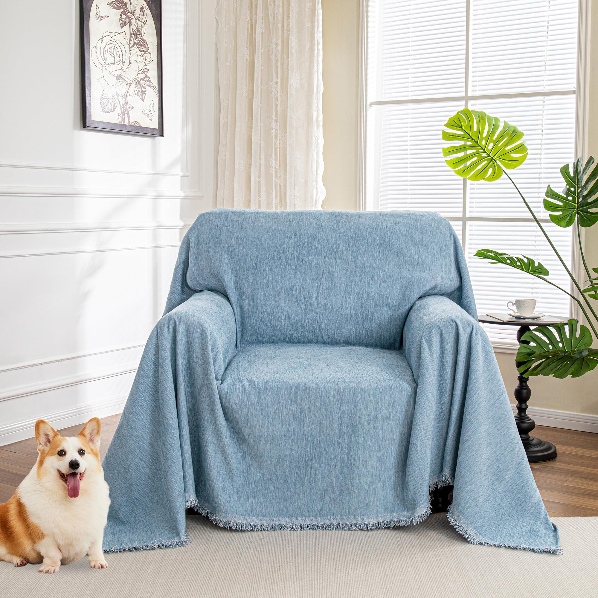 MYSKY HOME Chenille Sofa Cover