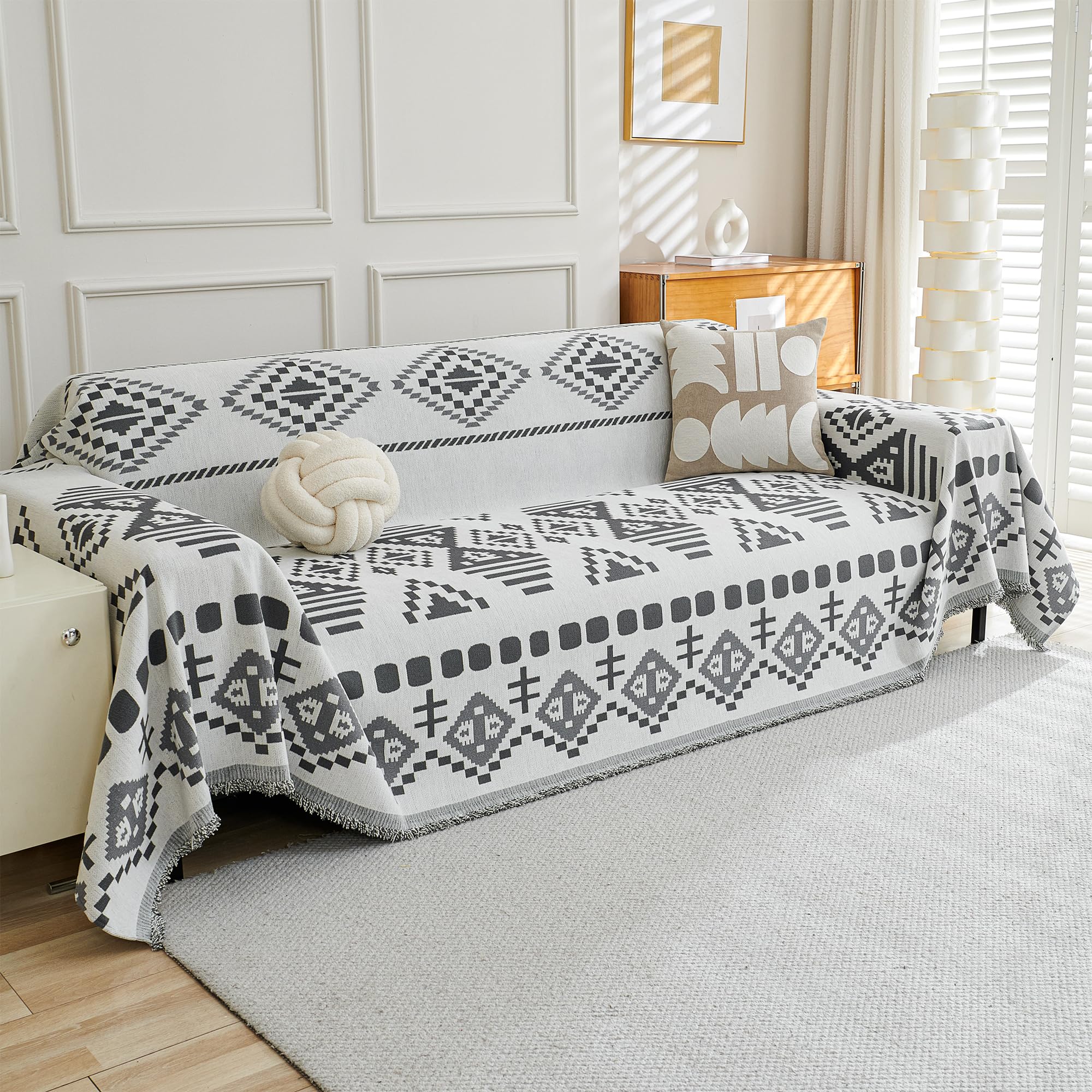 MEETSKY Chenille Sofa Cover