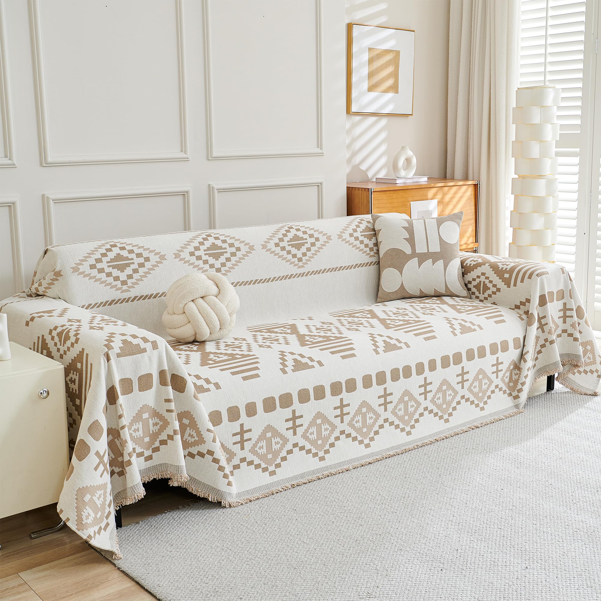 MEETSKY Chenille Sofa Cover