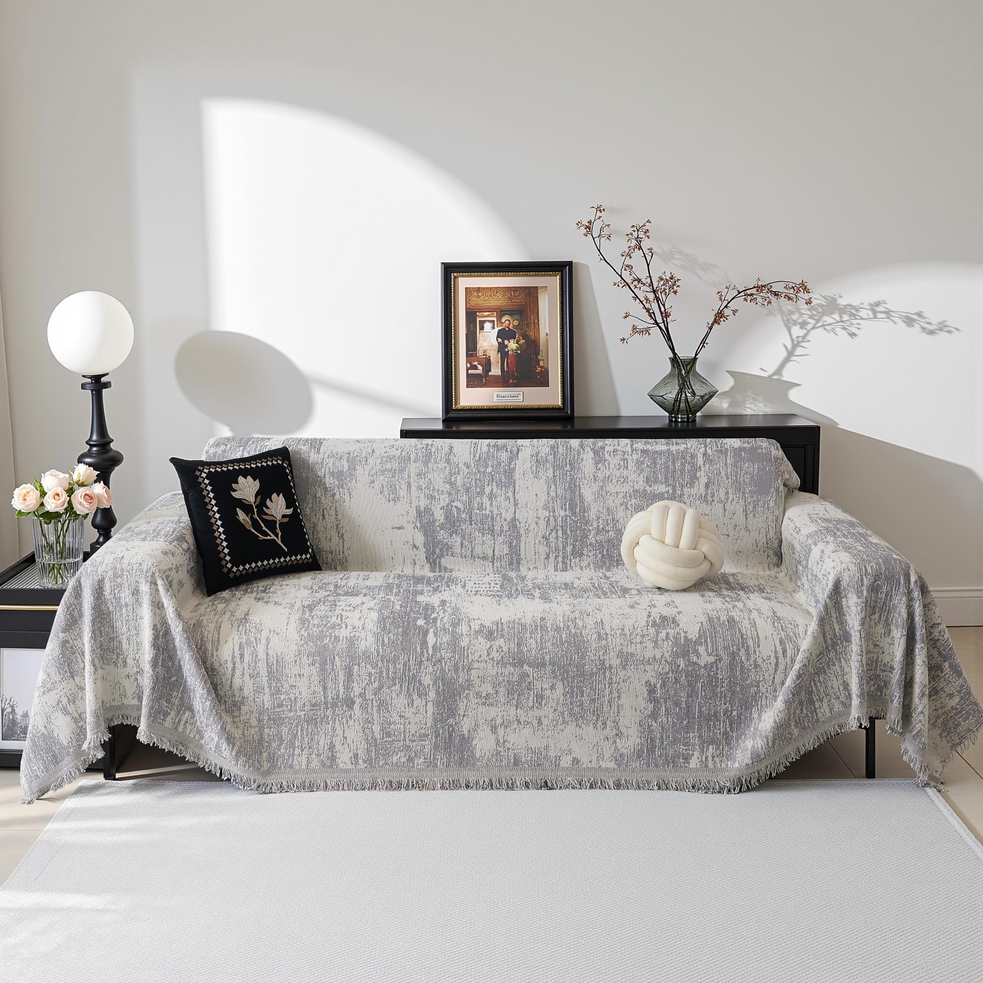 MEETSKY Chenille Sofa Cover