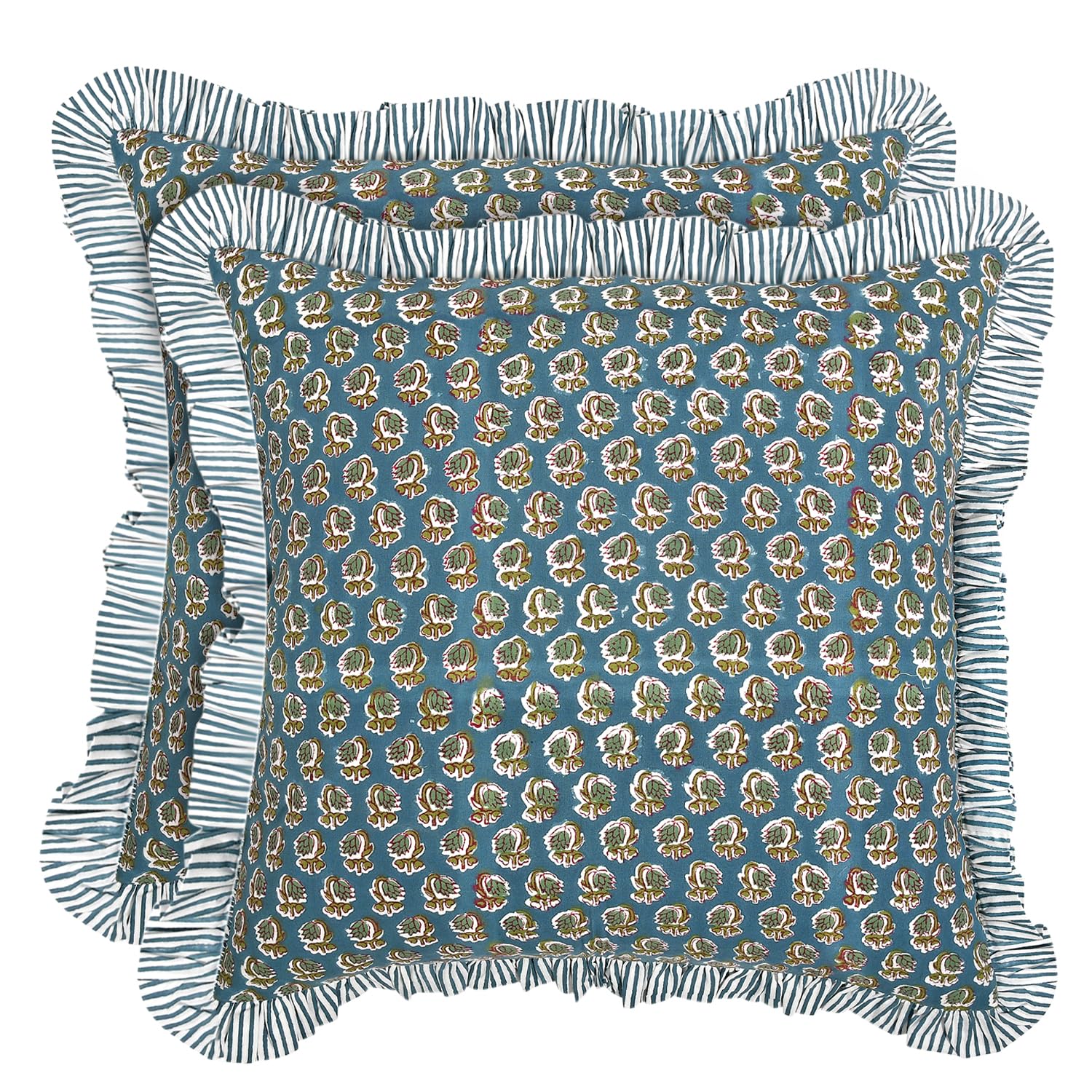 Ridhi Ruffle Pillow Cover