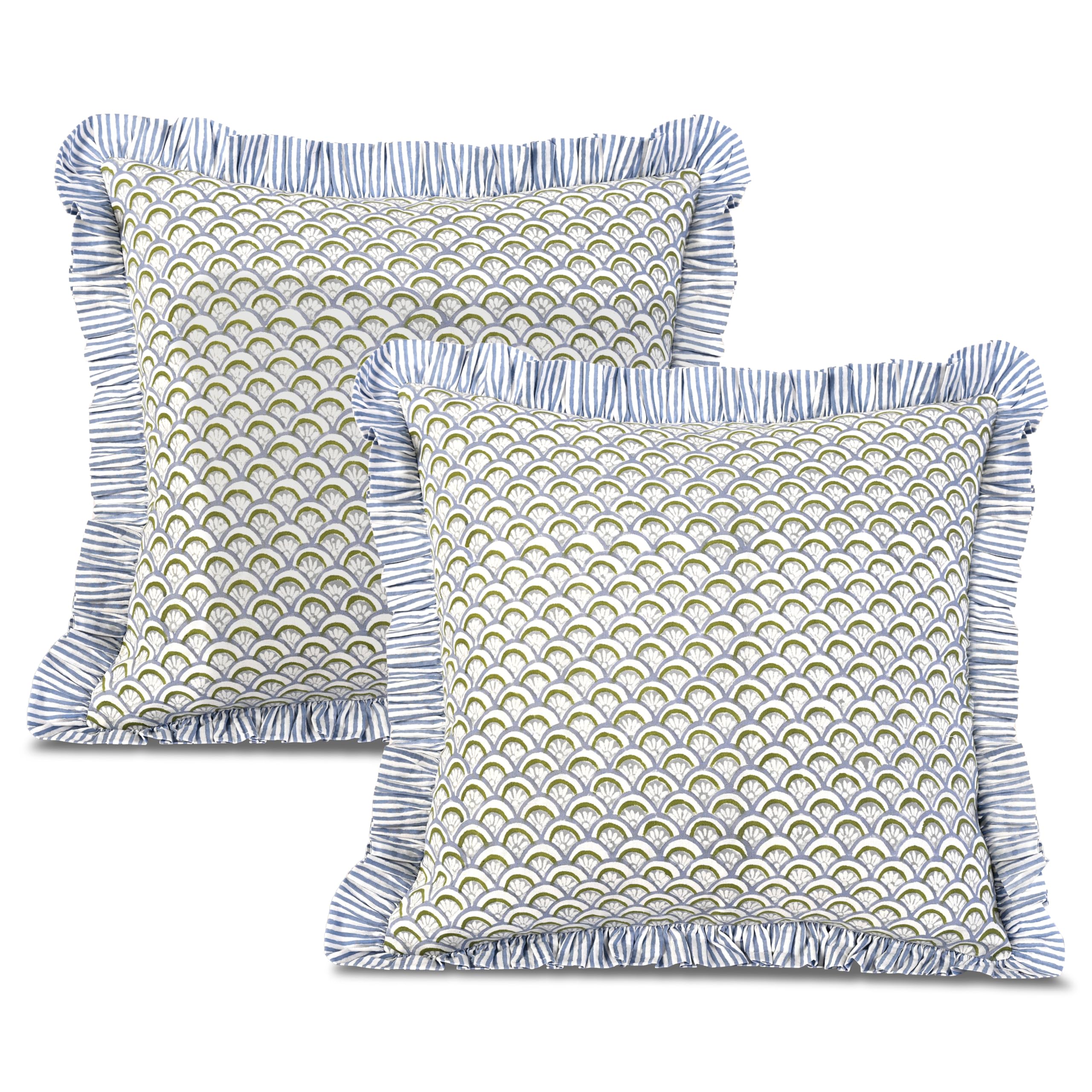 Ridhi Ruffle Pillow Cover