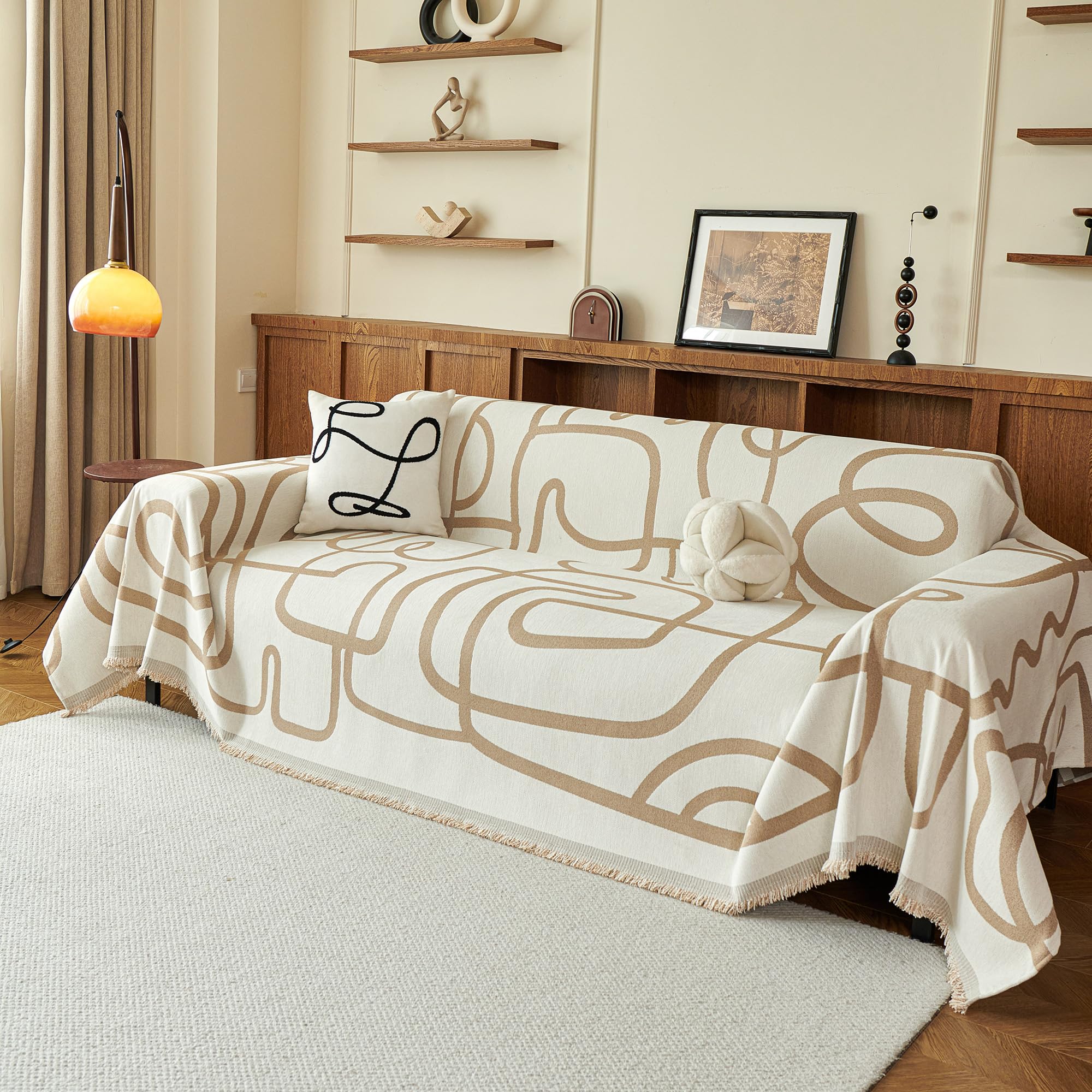 MEETSKY Chenille Sofa Cover