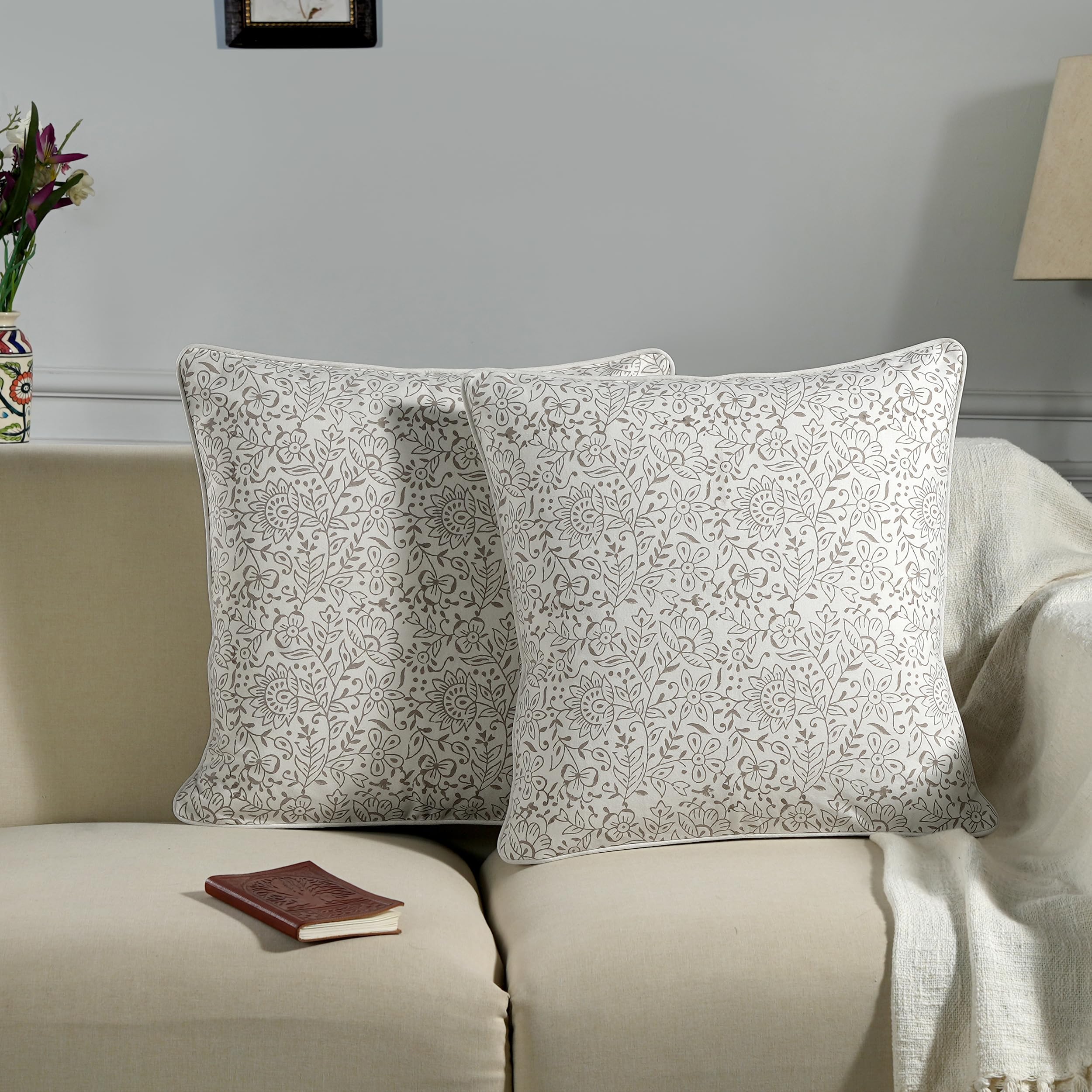 Ridhi Block Print Pillow Cover