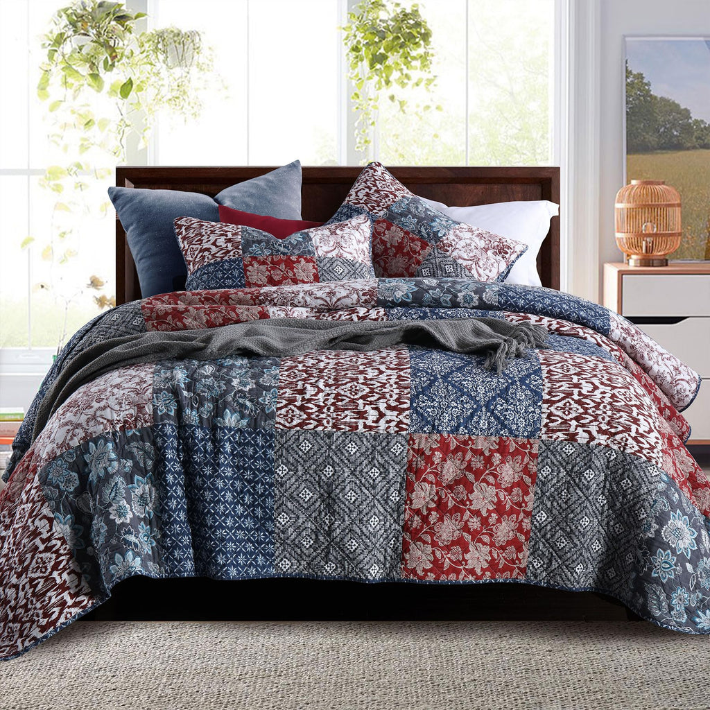 Secgo Cotton Quilt Set Queen