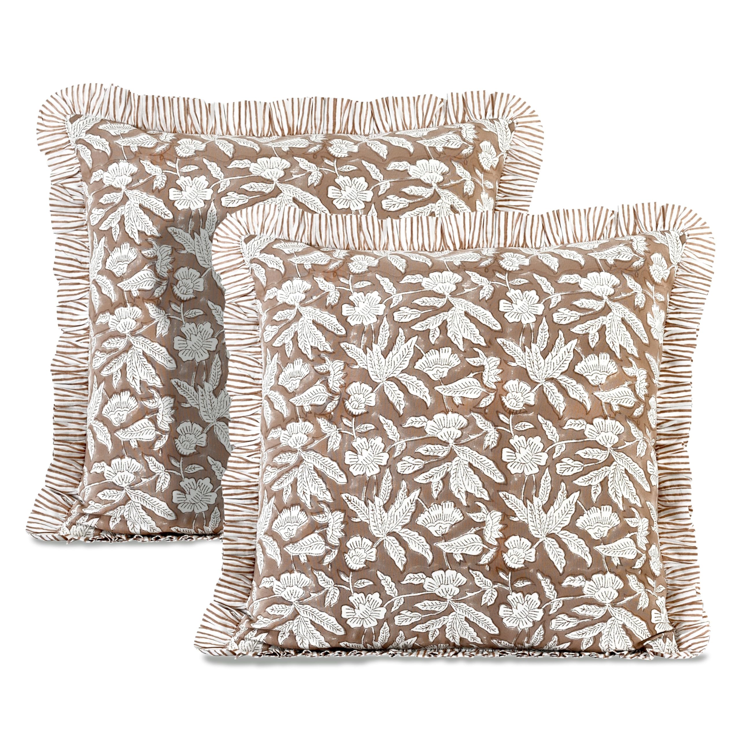 Ridhi Ruffle Pillow Cover