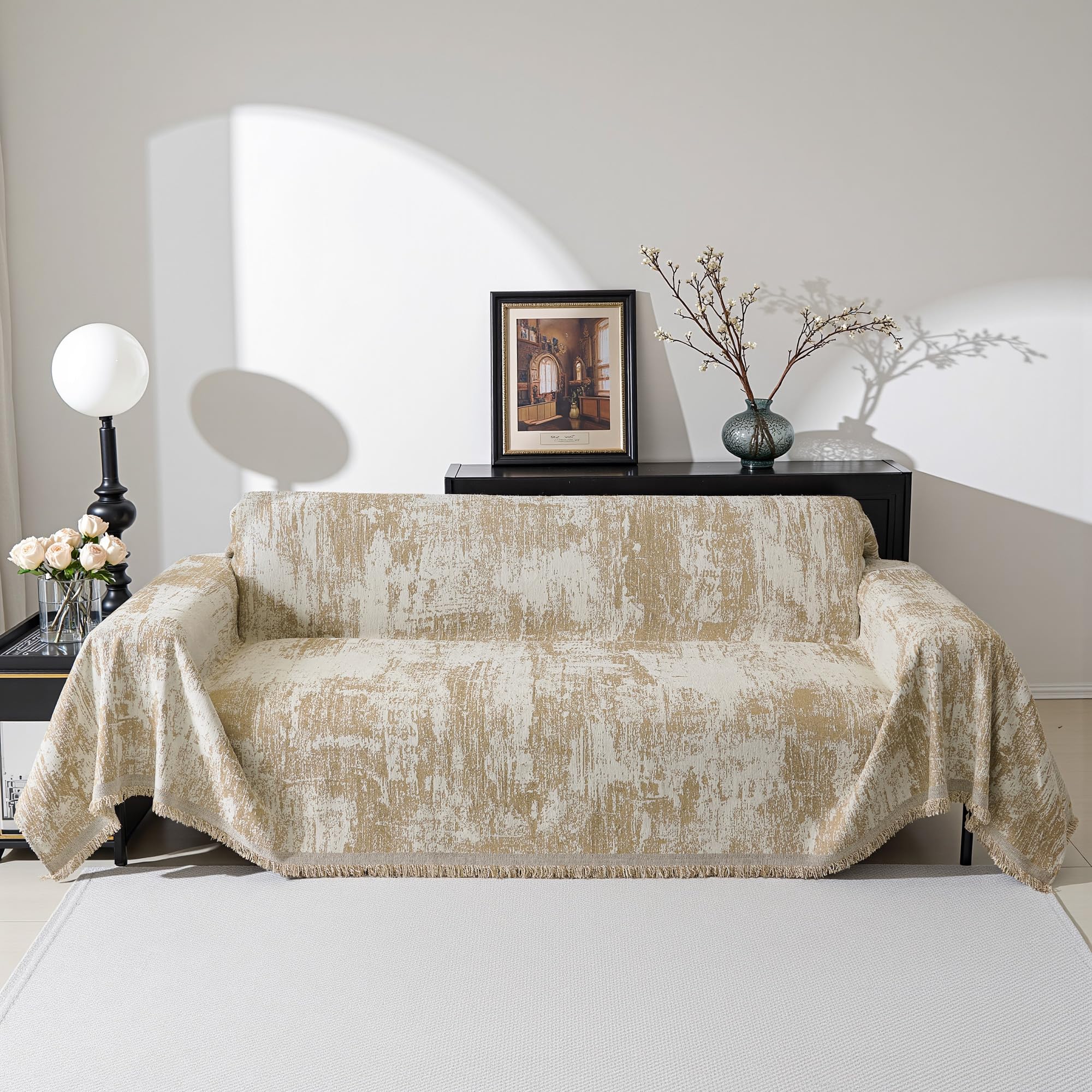 MEETSKY Chenille Sofa Cover