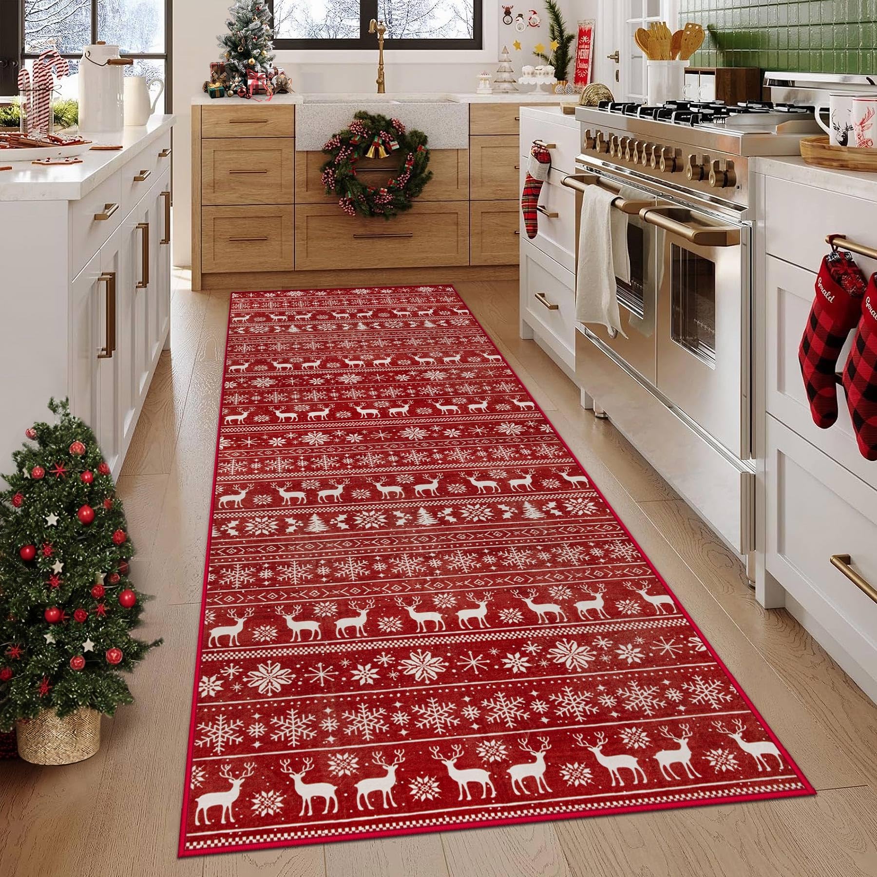 Vintage Boho Medallion Area Rug