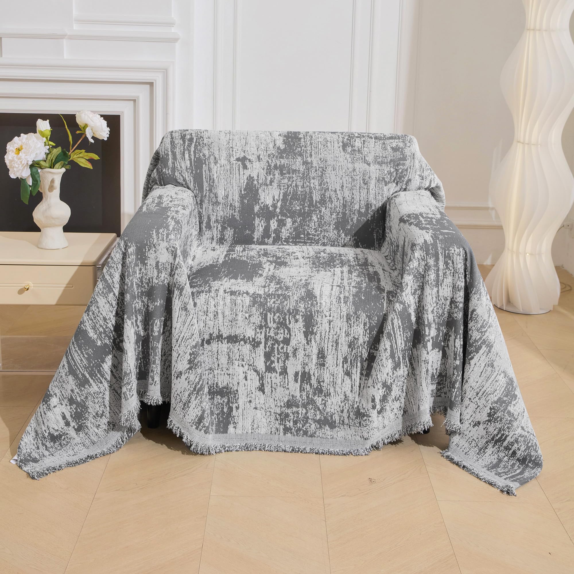 MEETSKY Chenille Sofa Cover