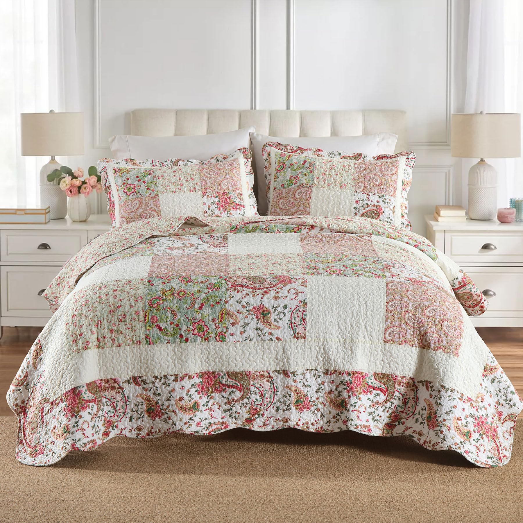 Secgo Cotton Quilt Set Queen