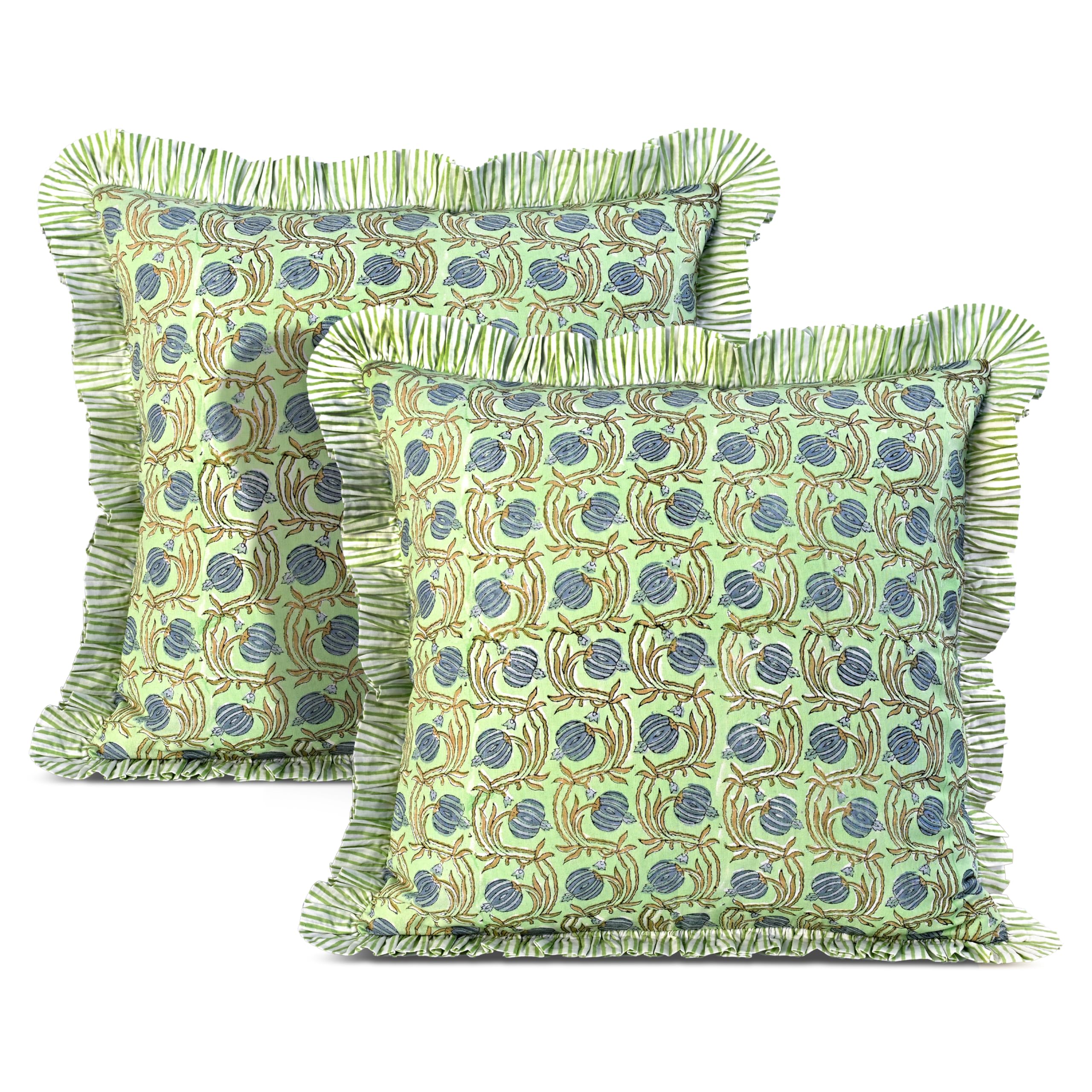 Ridhi Ruffle Pillow Cover