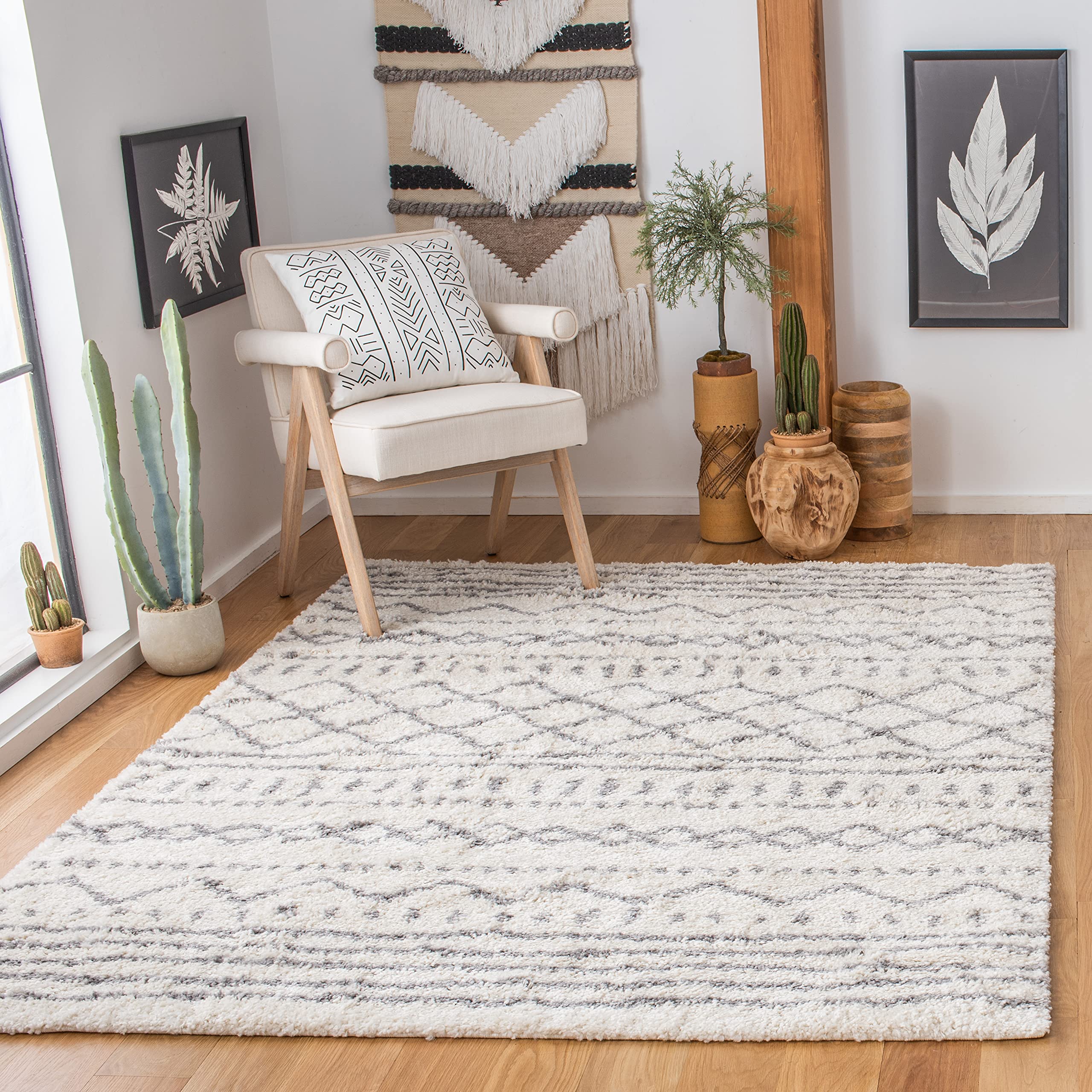 SAFAVIEH Arizona Shag Area Rug