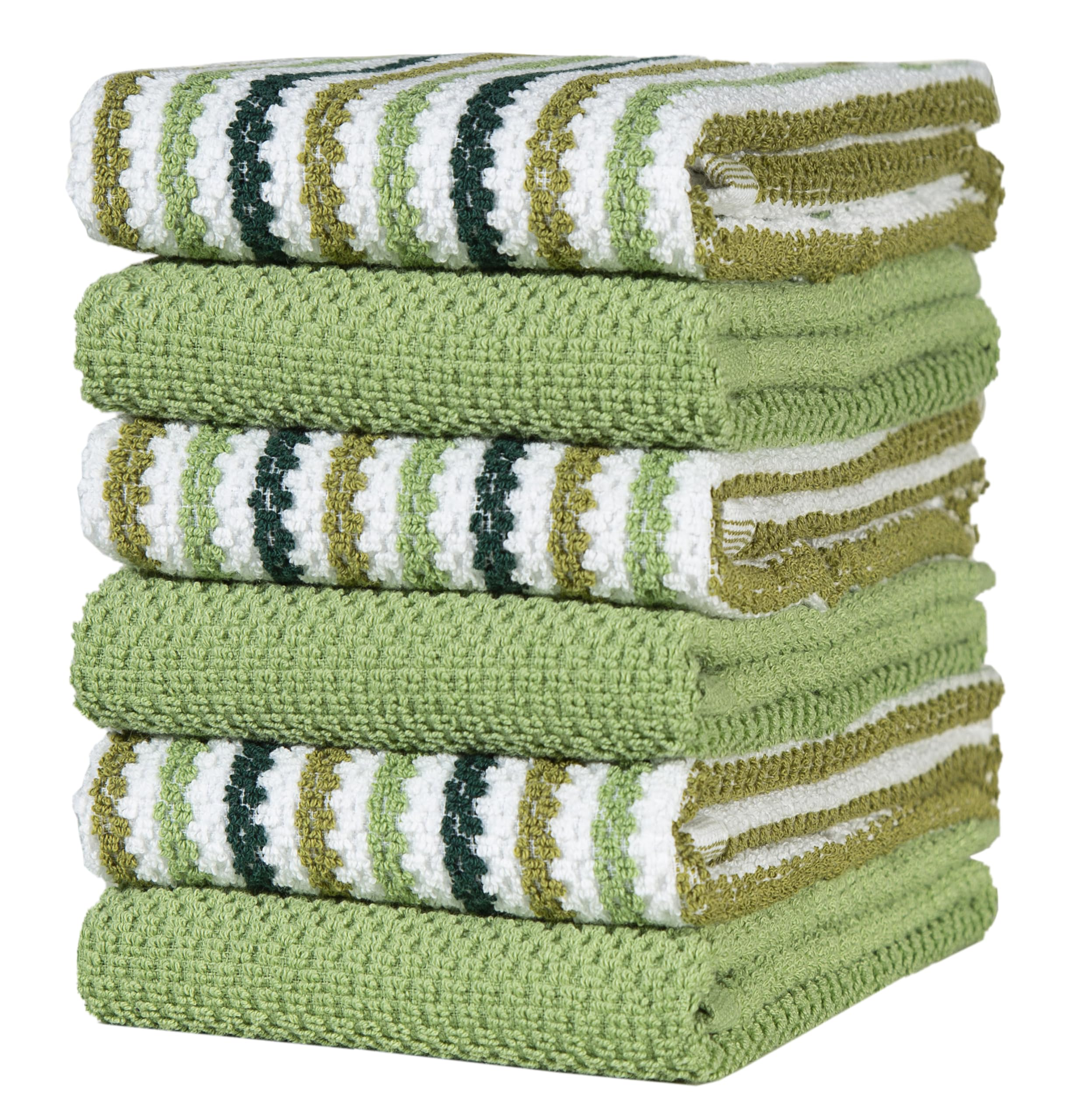 Cotton Kitchen Towels Set of 6