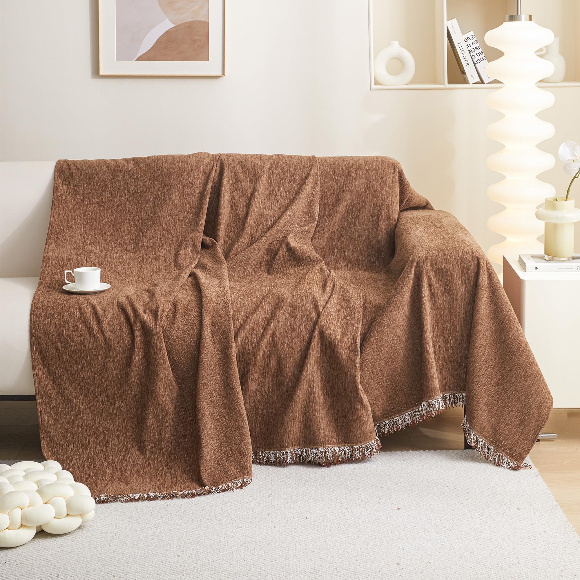 MEETSKY Chenille Sofa Cover