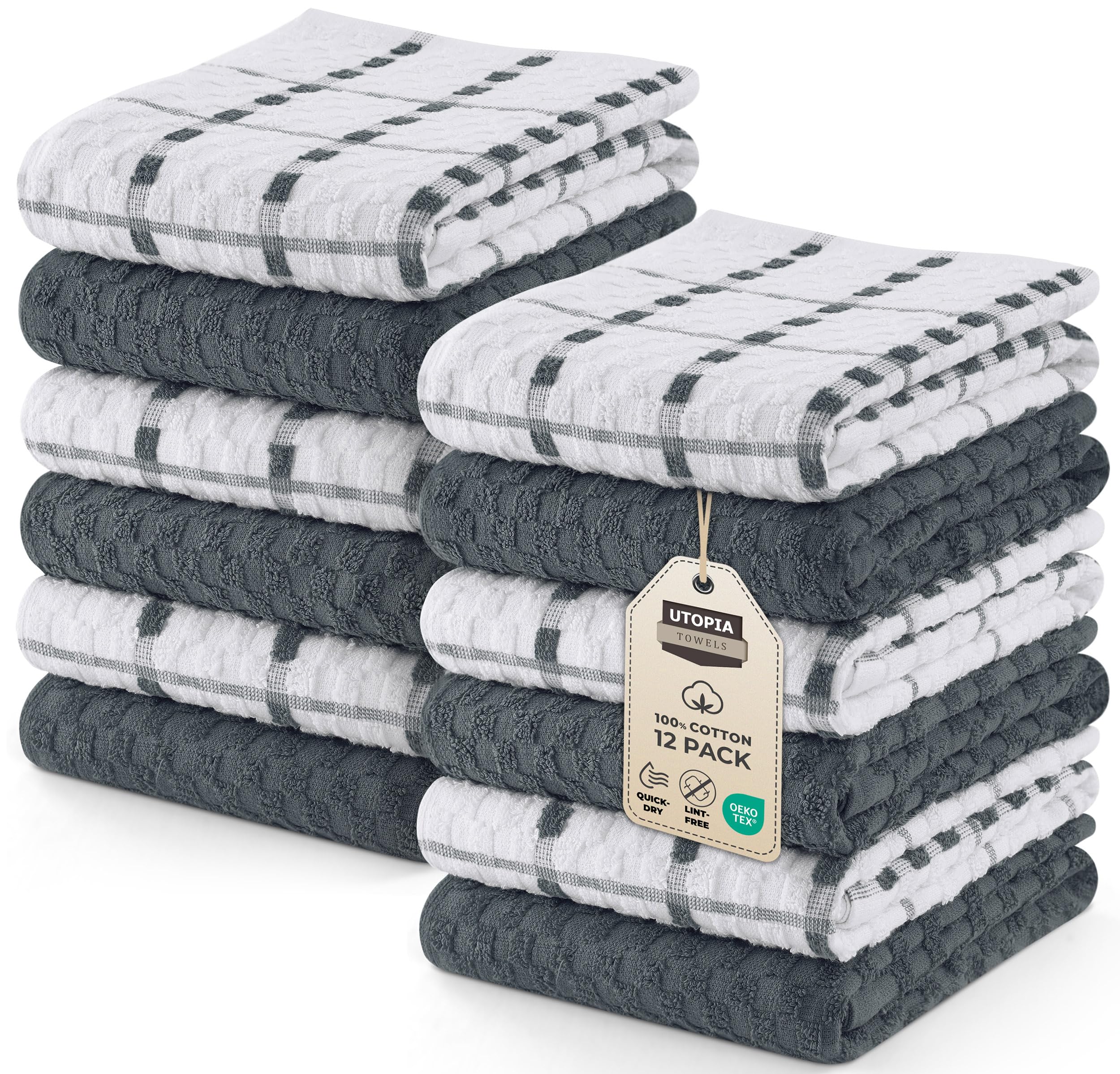 Utopia Towels Cotton Kitchen Towels