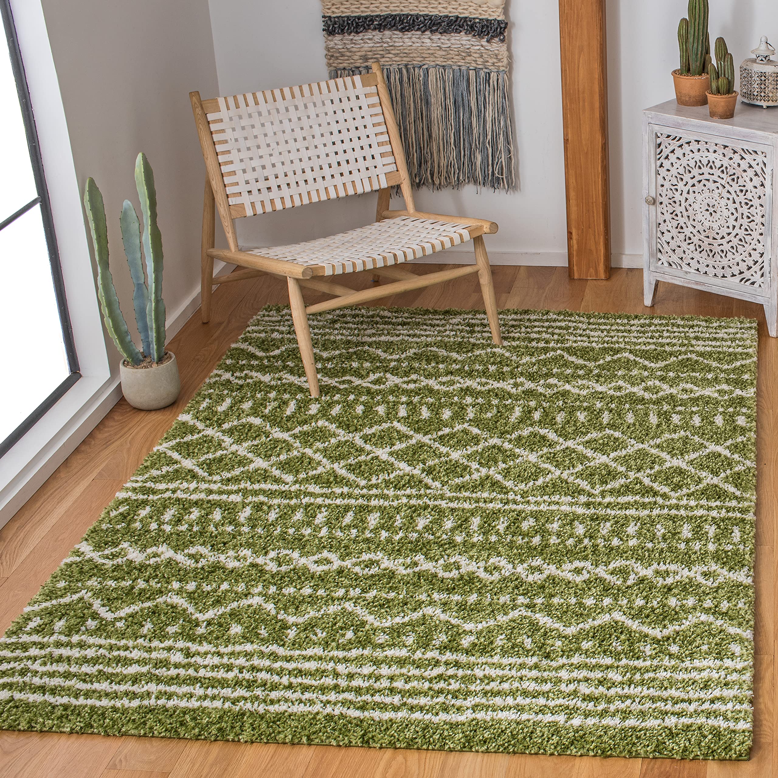 SAFAVIEH Arizona Shag Area Rug