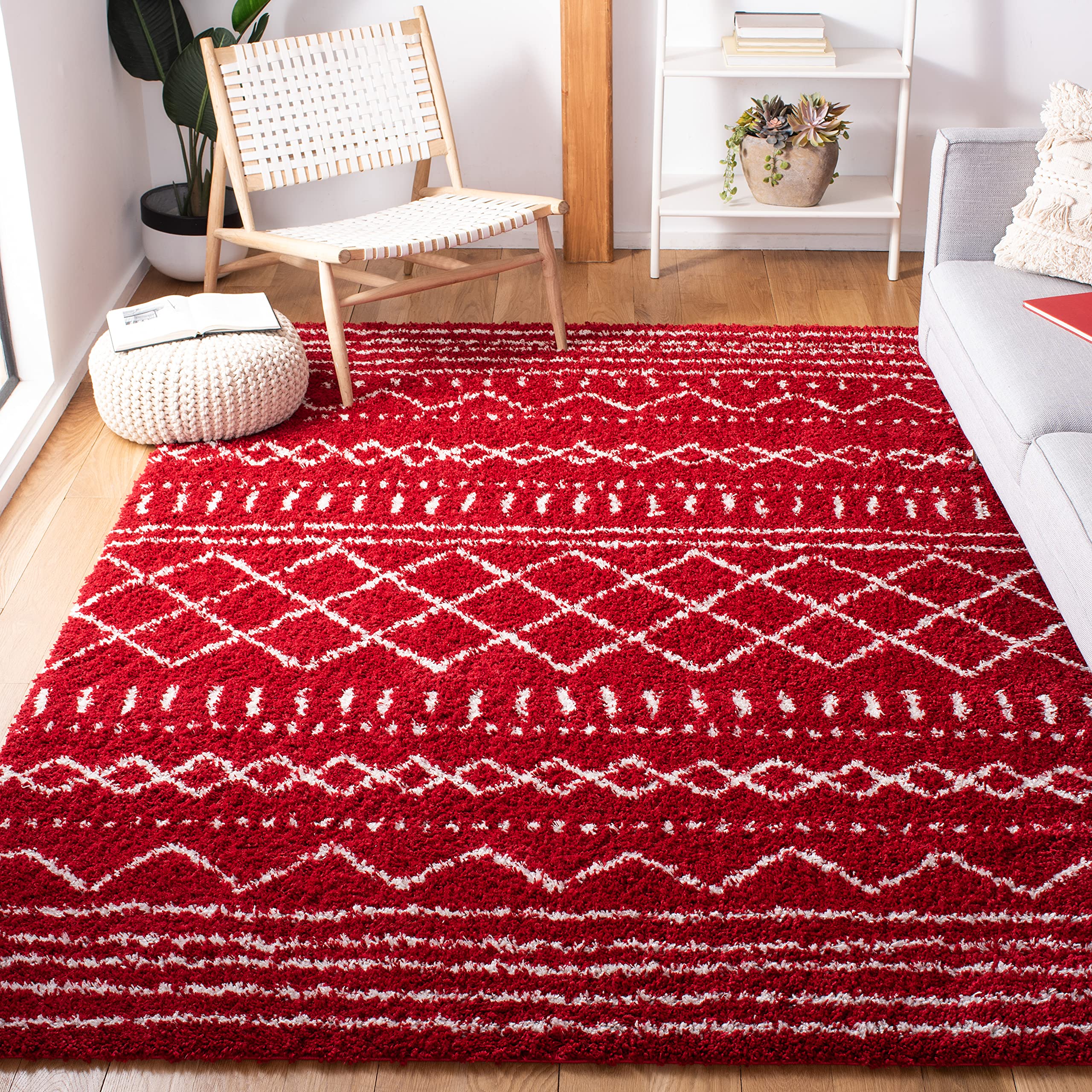 SAFAVIEH Arizona Shag Area Rug