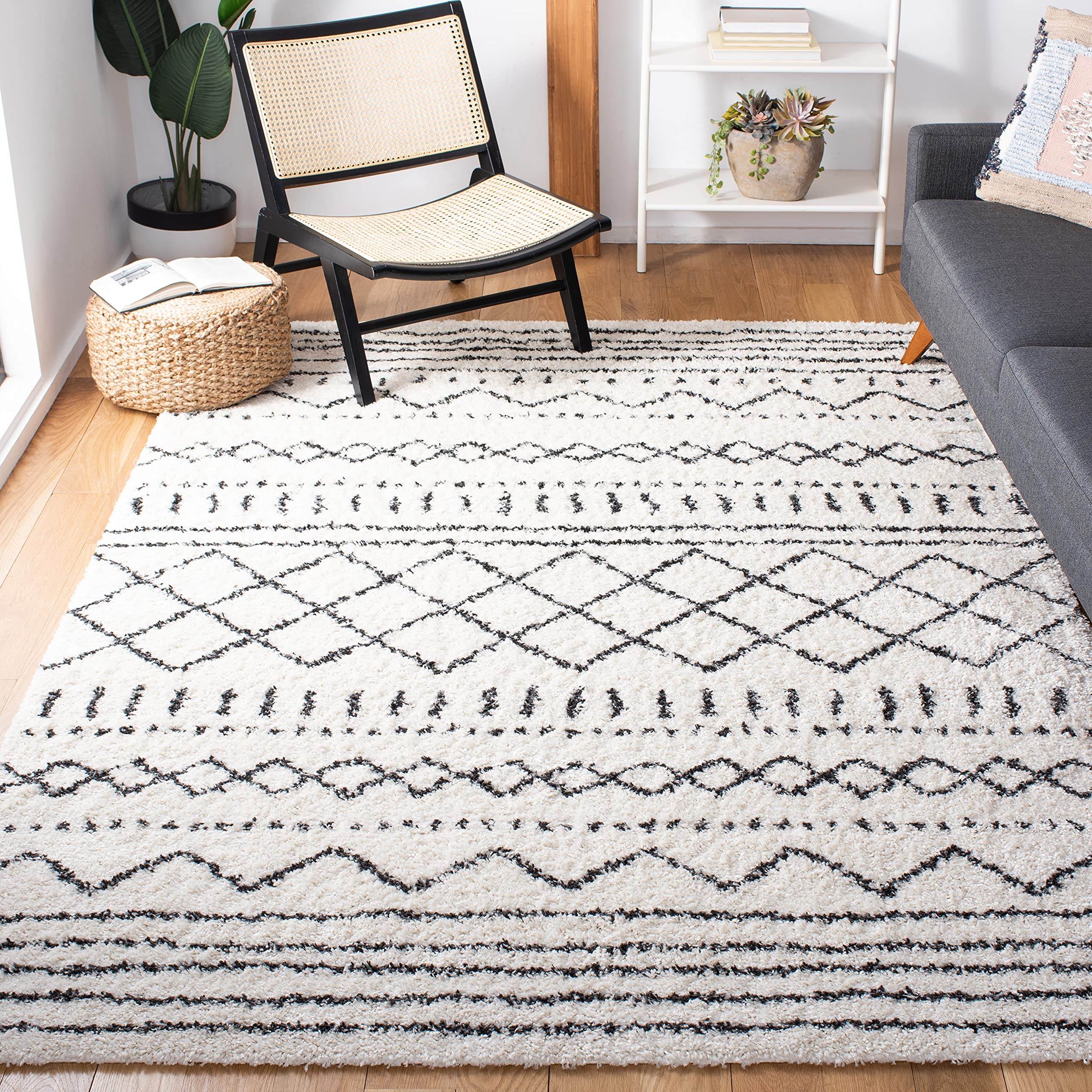 SAFAVIEH Arizona Shag Area Rug