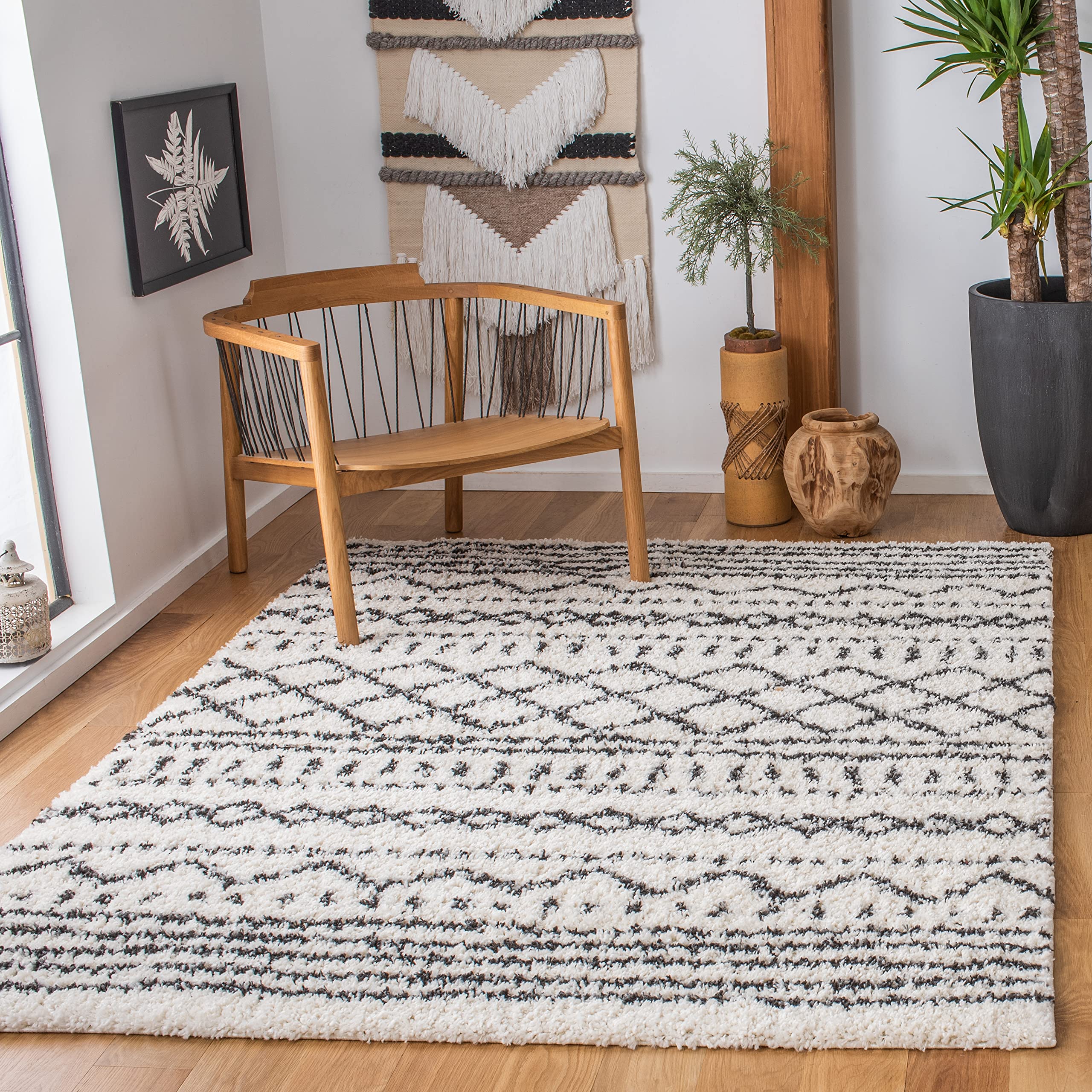 SAFAVIEH Arizona Shag Area Rug