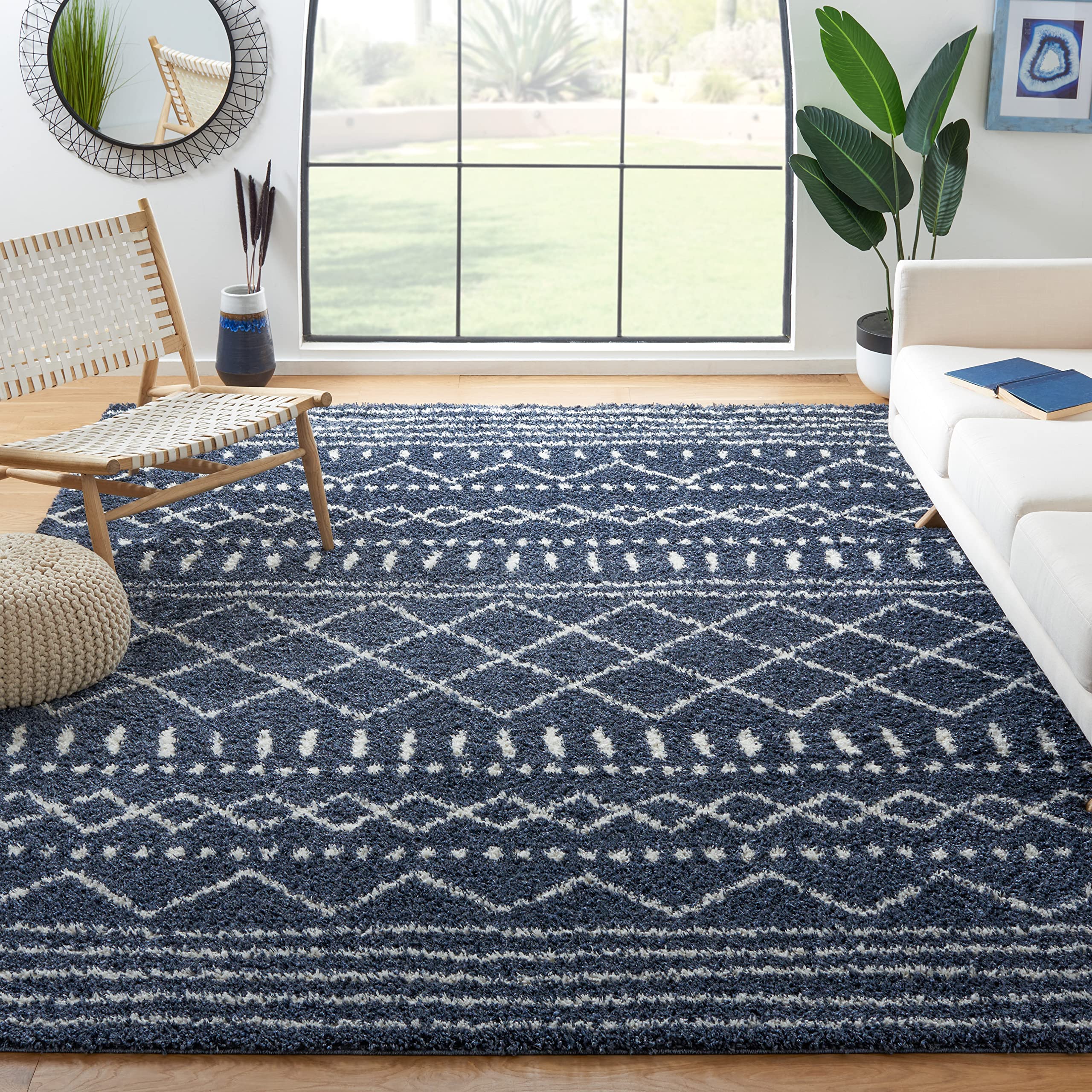 SAFAVIEH Arizona Shag Area Rug
