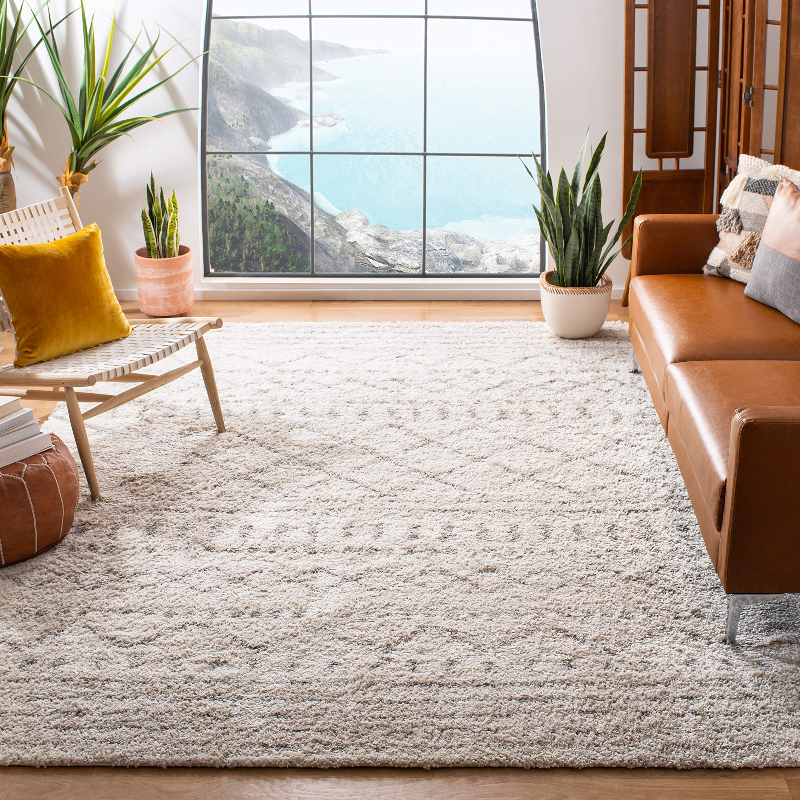 SAFAVIEH Arizona Shag Area Rug