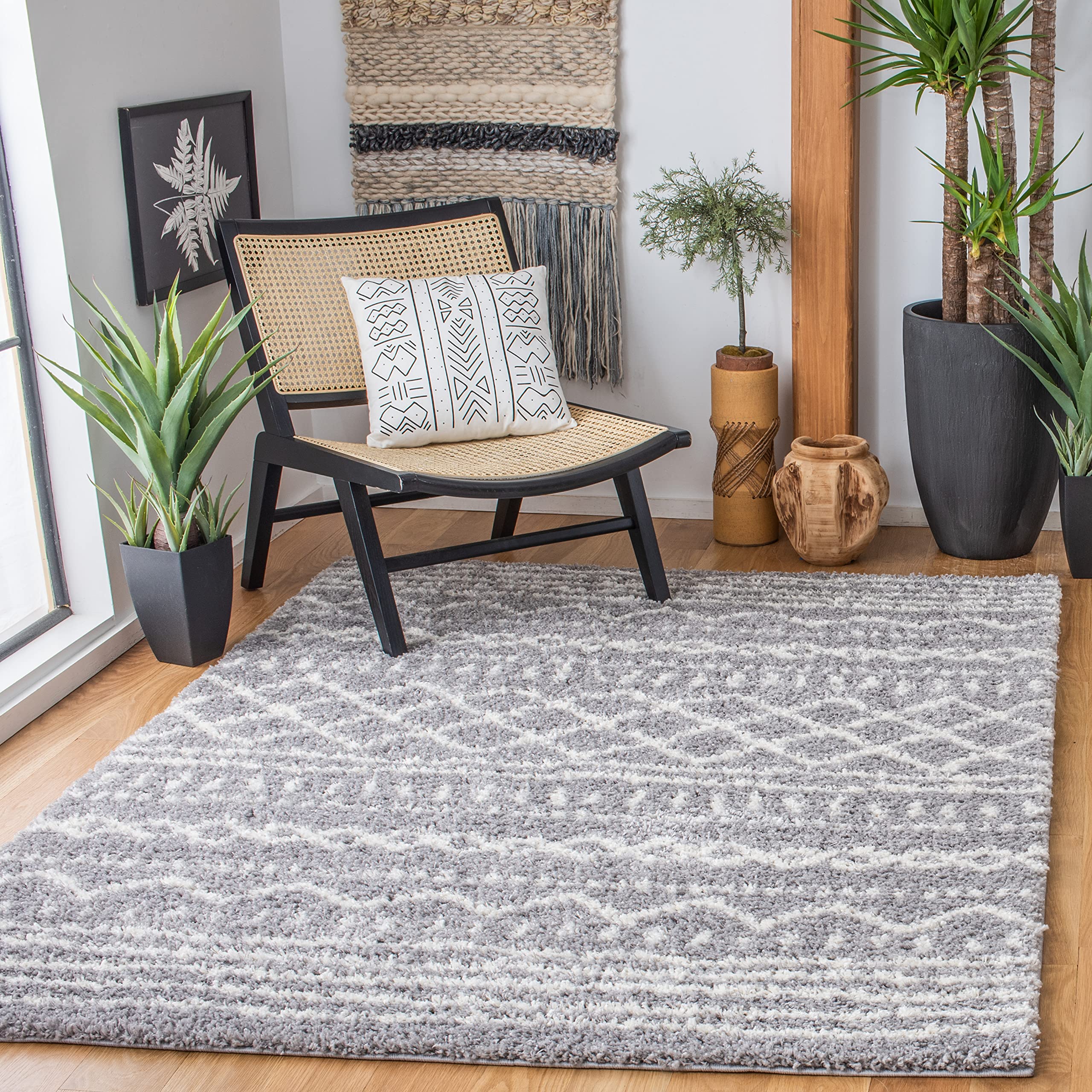 SAFAVIEH Arizona Shag Area Rug